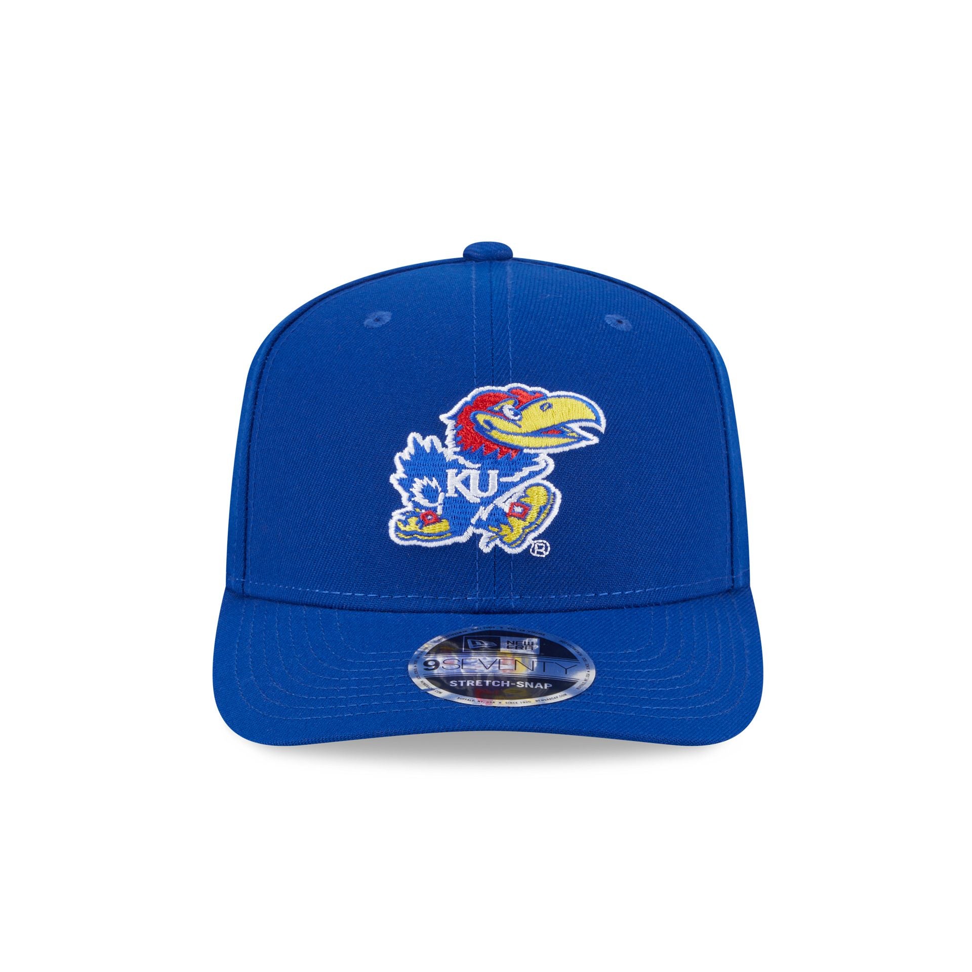 Kansas Jayhawks Team 9SEVENTY Stretch-Snap Hat - Image 2