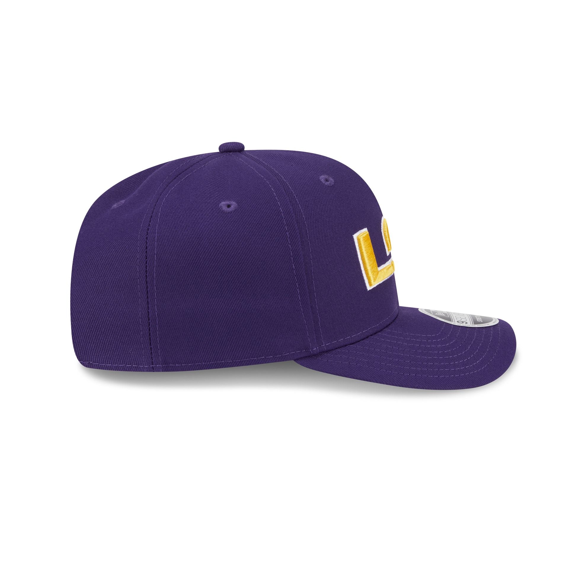 LSU TIGERS Purple Team 9SEVENTY Stretch-Snap Hat - Image 5