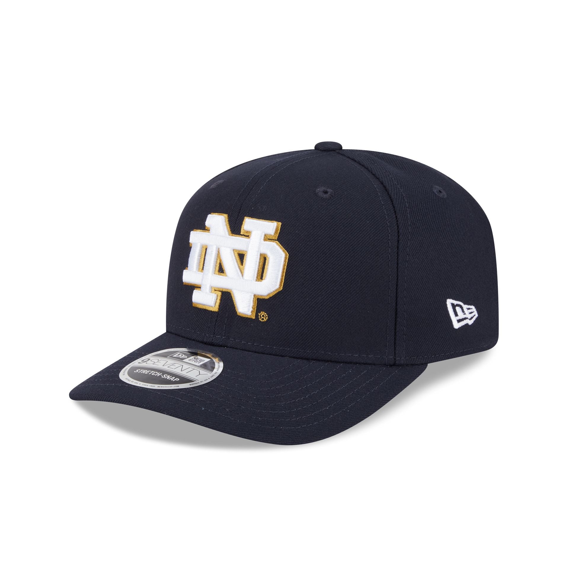 Notre Dame Fighting Irish Team 9SEVENTY Stretch-Snap Hat