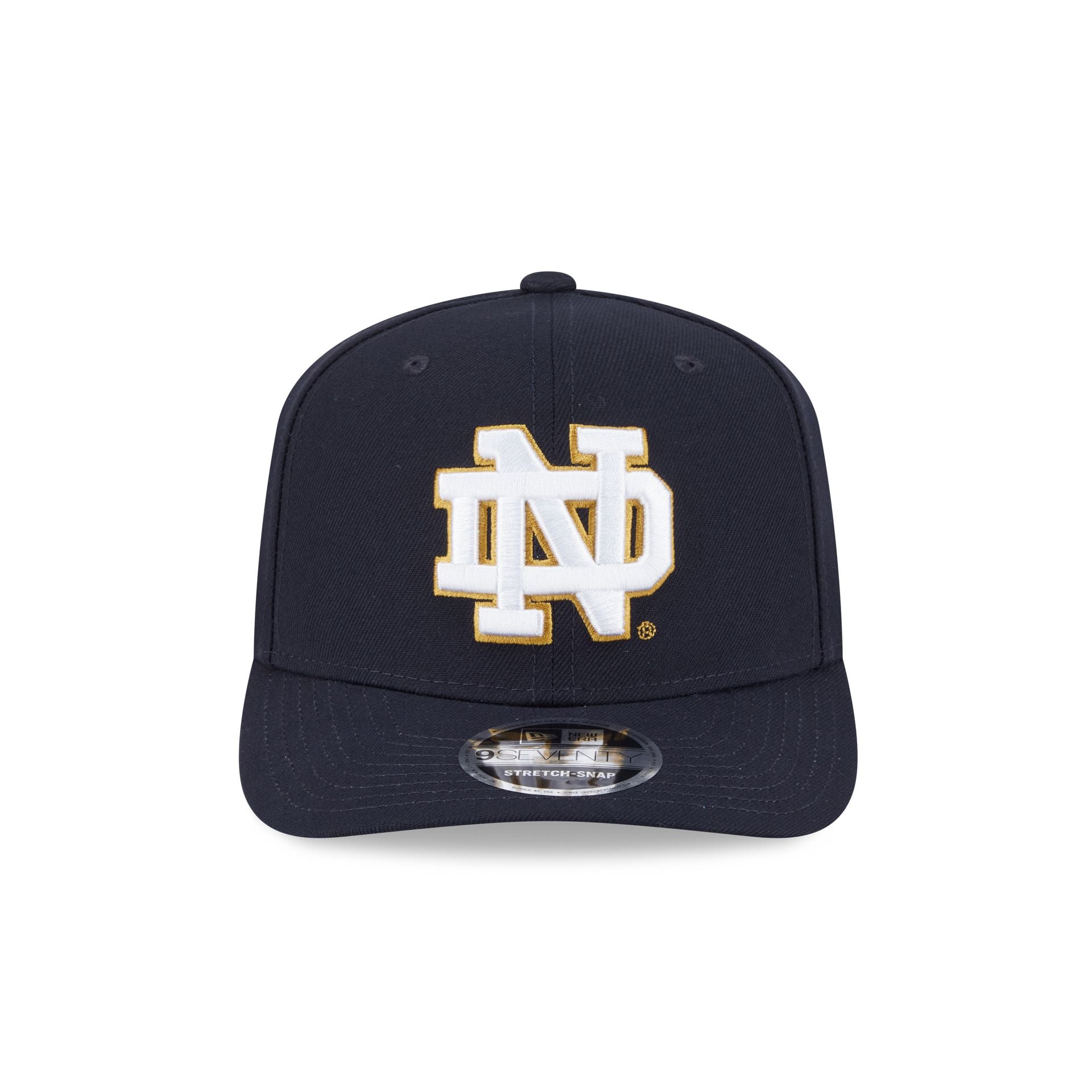 Notre Dame Fighting Irish Team 9SEVENTY Stretch-Snap Hat - Image 2
