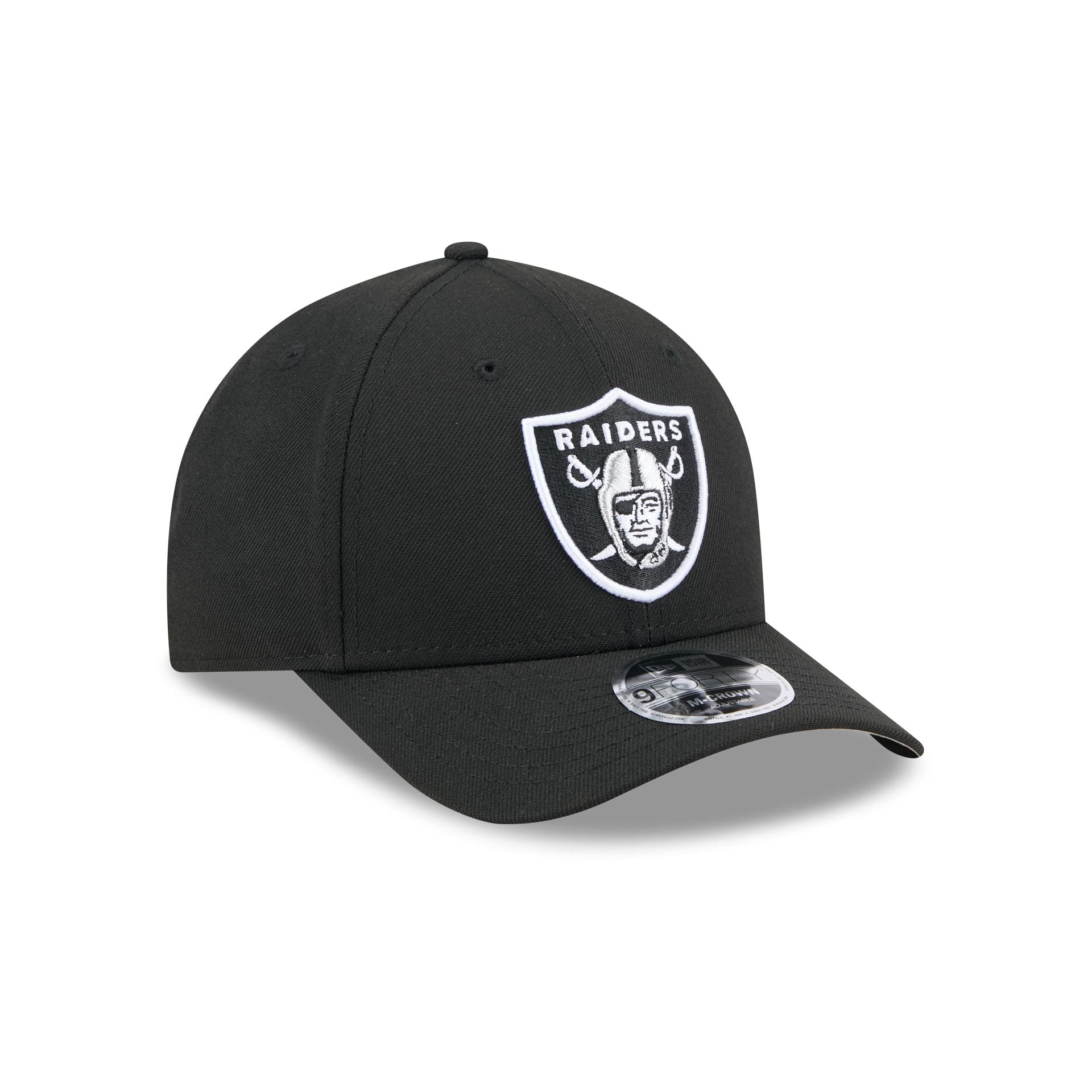 Las Vegas Raiders Team 9FORTY M-Crown Snapback Hat - Image 3