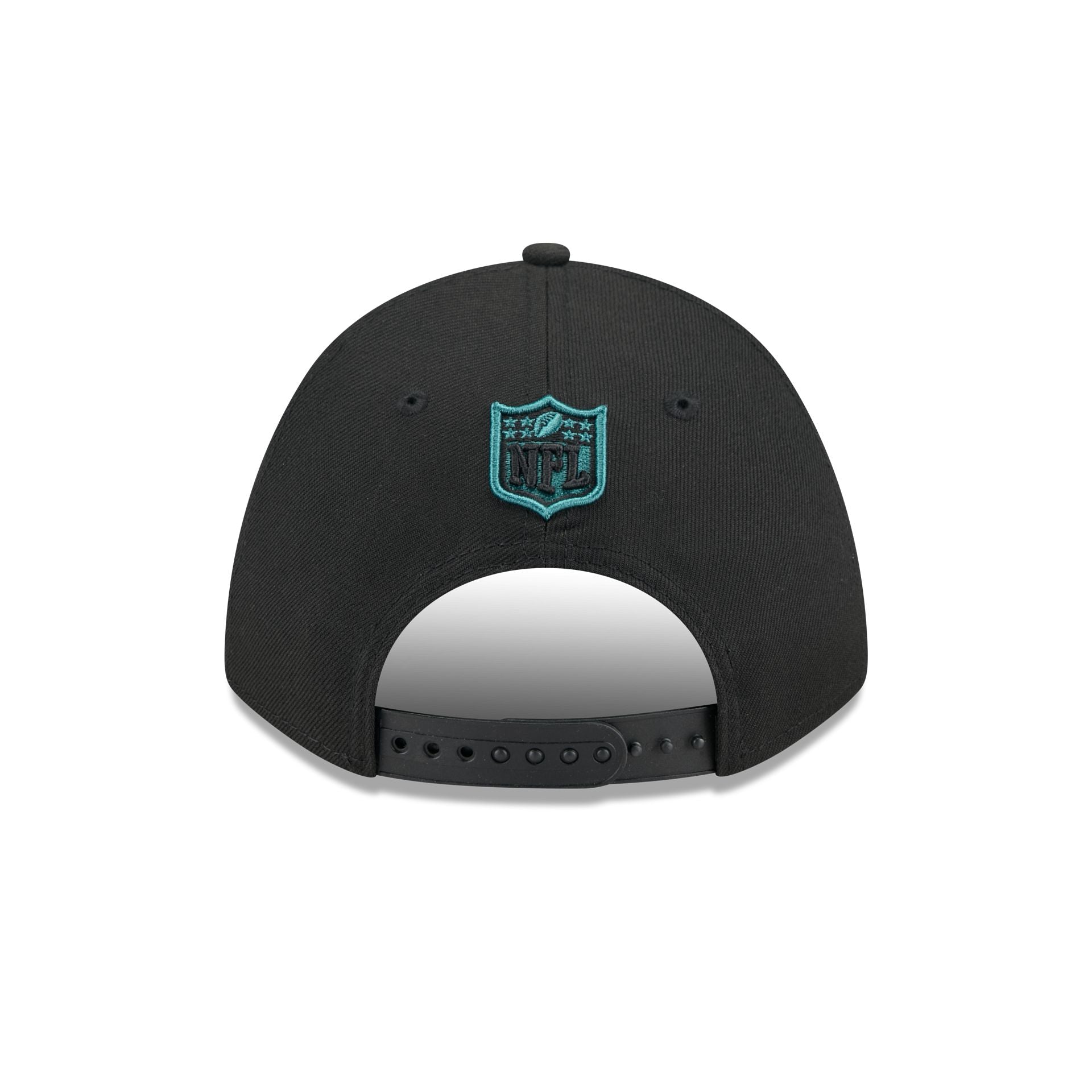 Philadelphia Eagles Team Black 9FORTY M-Crown Snapback Hat - Image 6