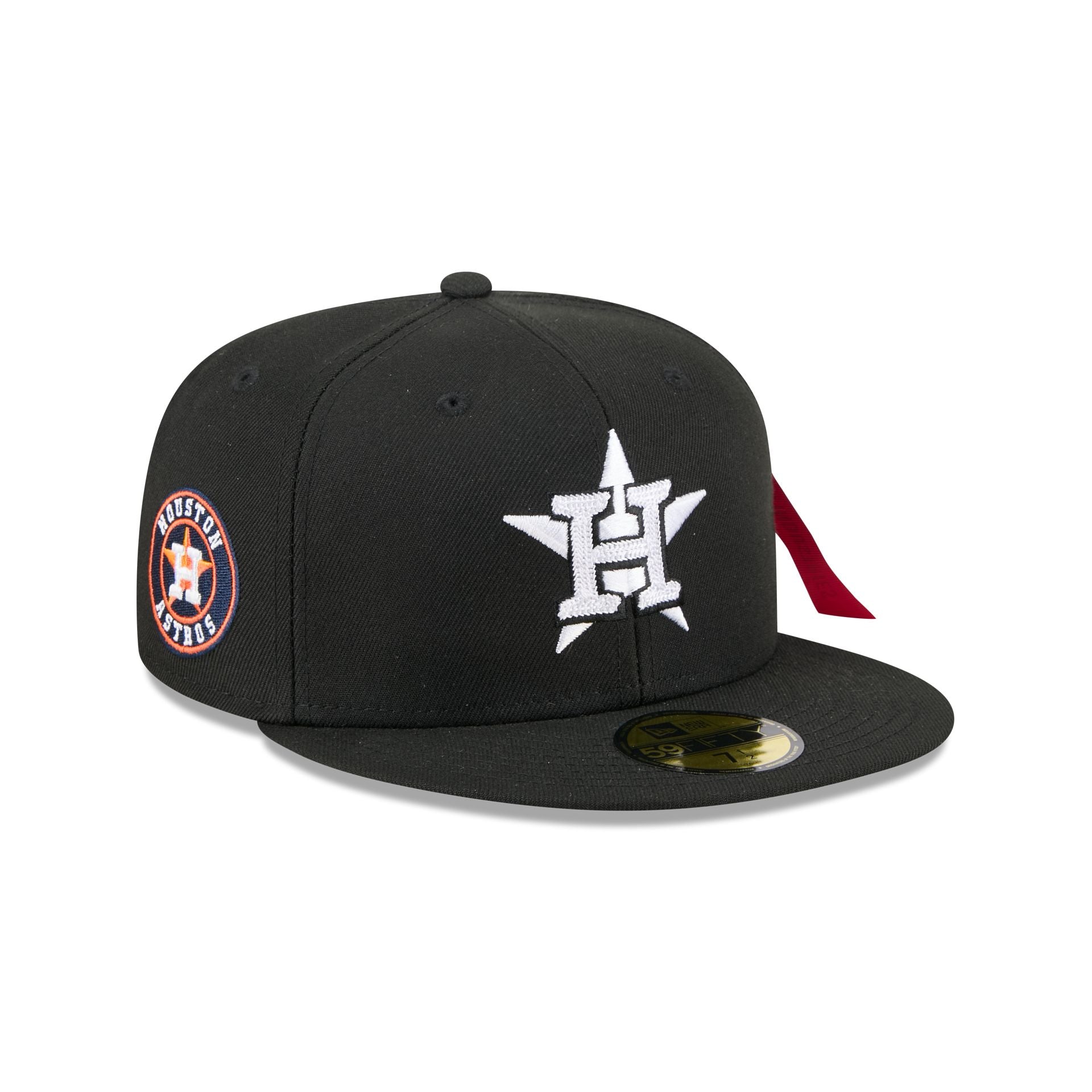 Alpha Industries x Houston Astros Black 59FIFTY Fitted Hat - Image 3