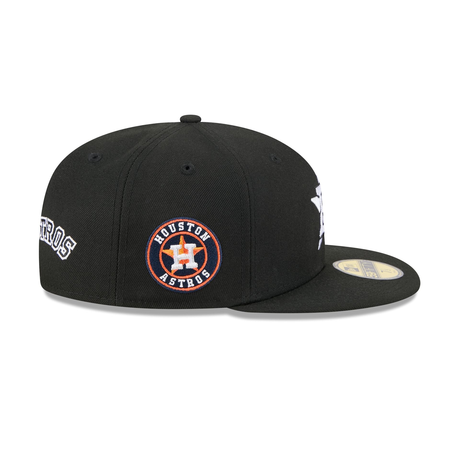 Alpha Industries x Houston Astros Black 59FIFTY Fitted Hat - Image 5