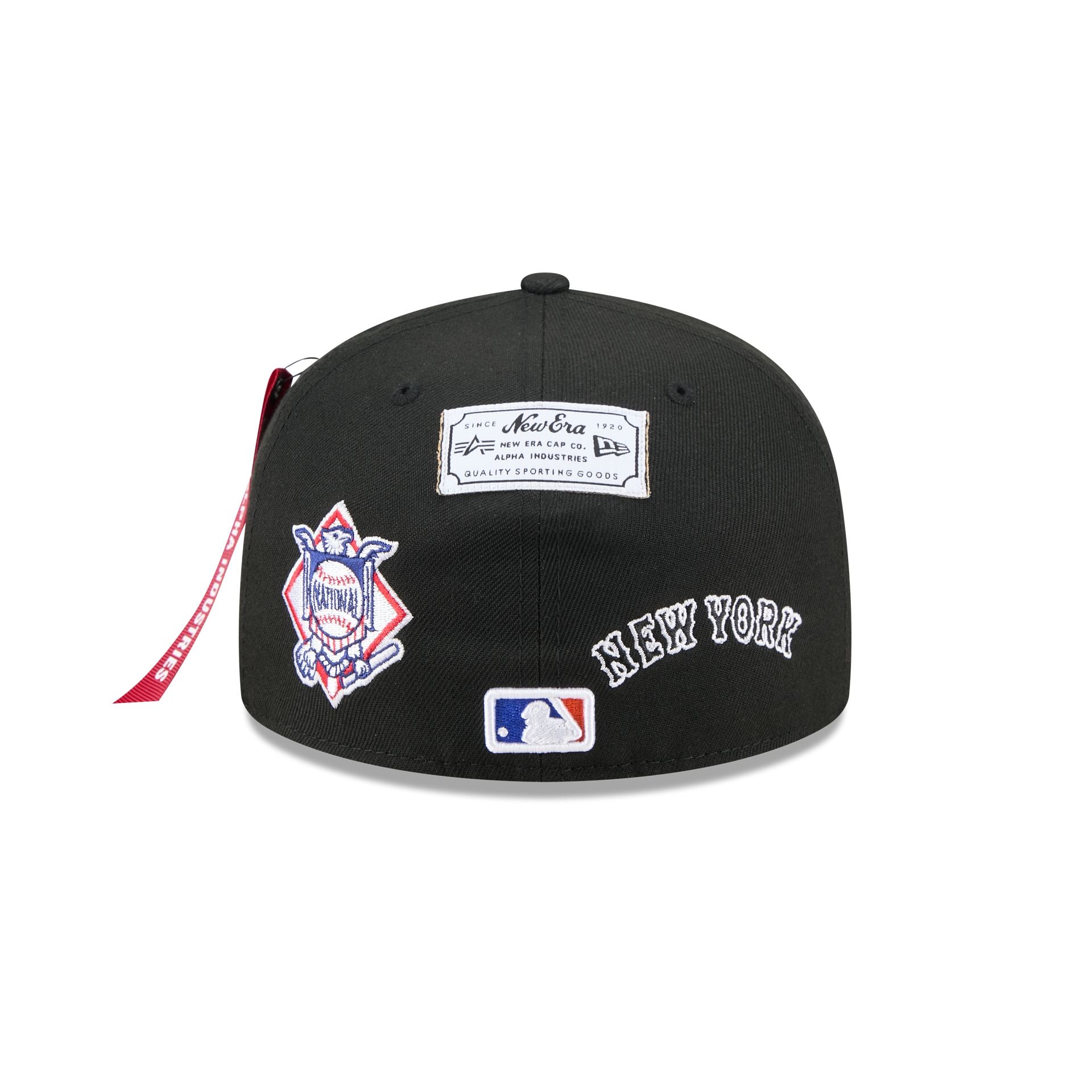 Alpha Industries x New York Mets Black 59FIFTY Fitted Hat - Image 6
