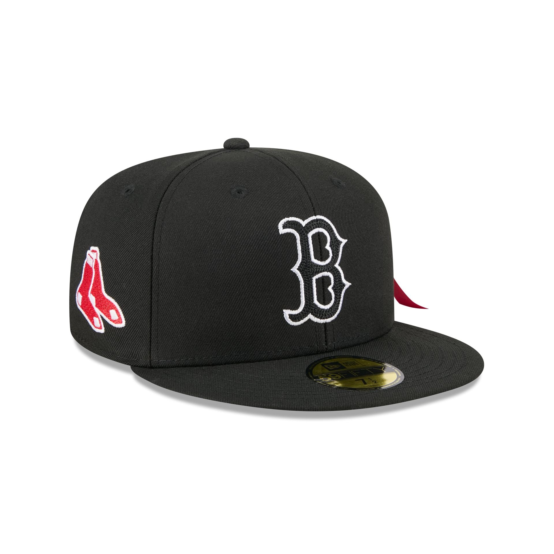 Alpha Industries x Boston Red Sox Black 59FIFTY Fitted Hat - Image 3