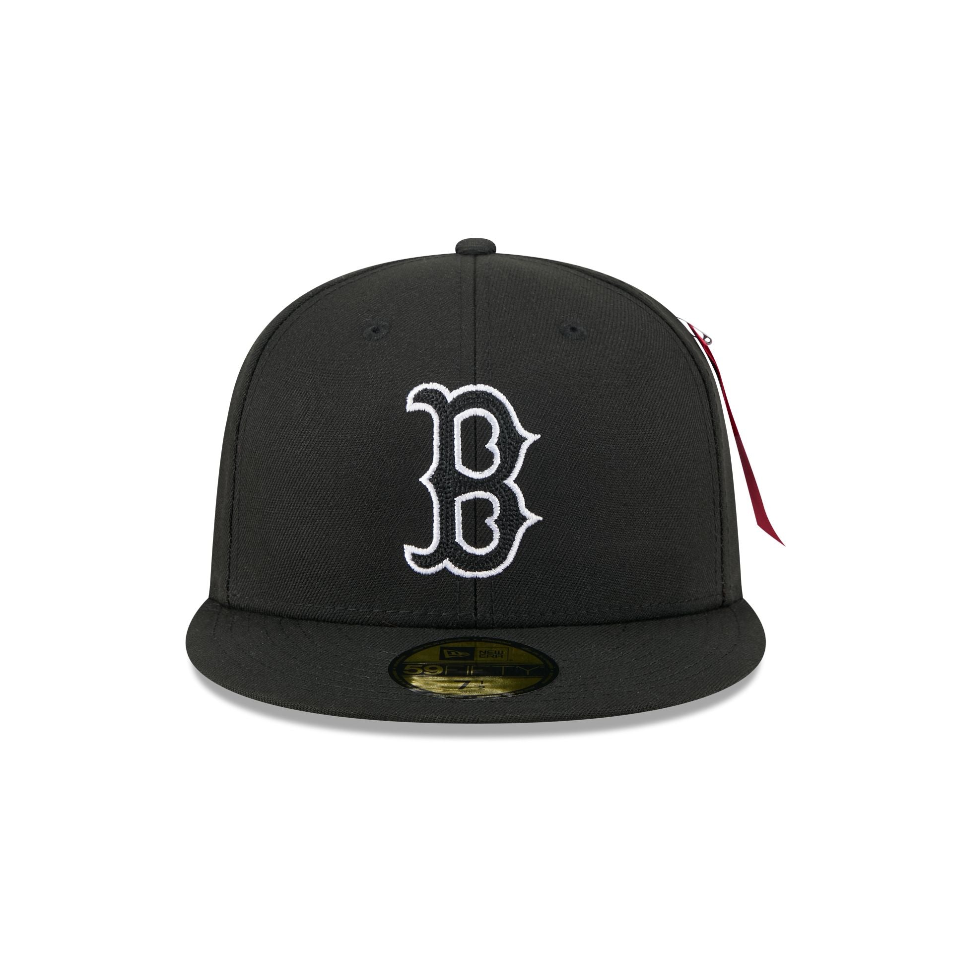 Alpha Industries x Boston Red Sox Black 59FIFTY Fitted Hat - Image 2
