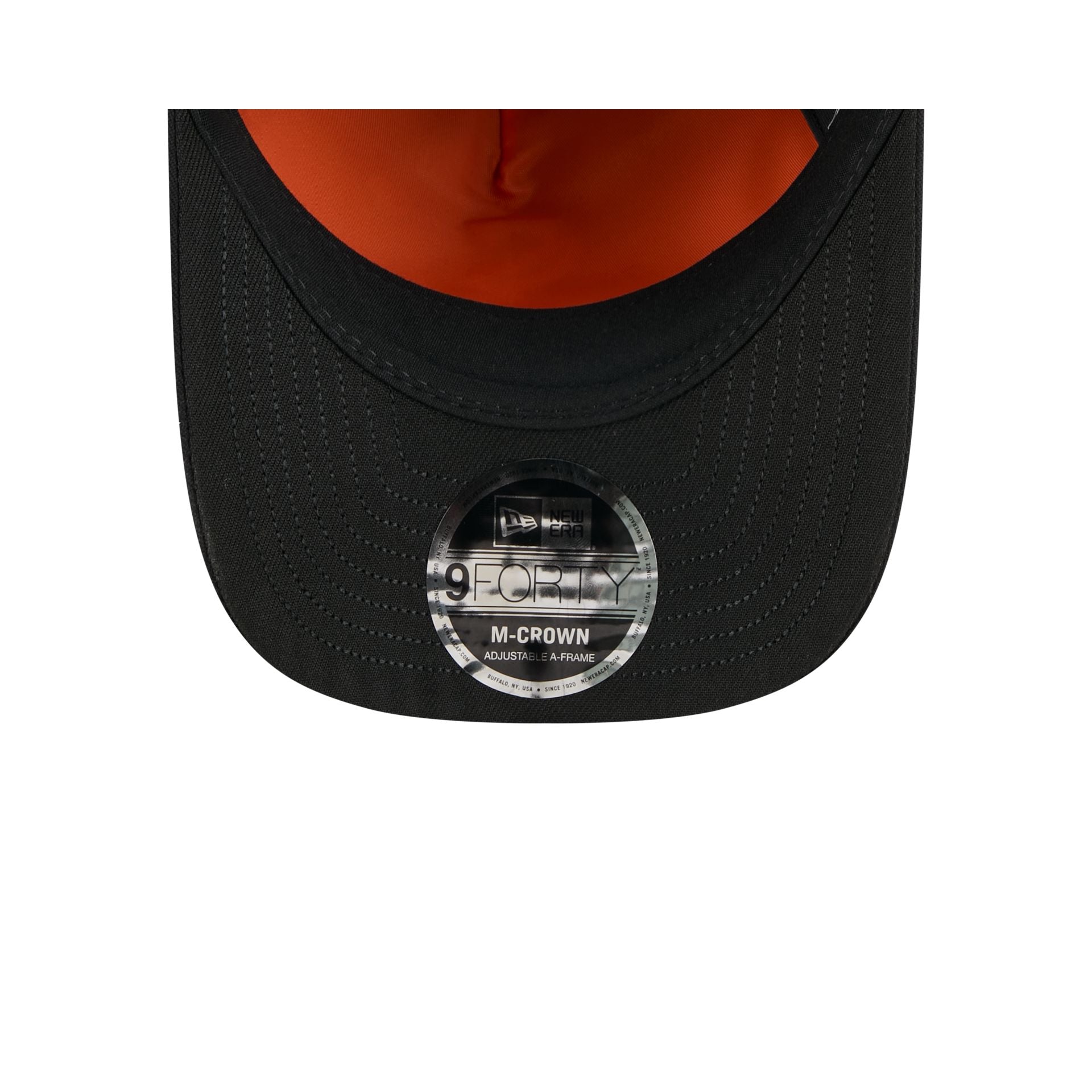 Alpha Industries x Chicago White Sox Black 9FORTY M-Crown A-Frame Snapback Hat - Image 7
