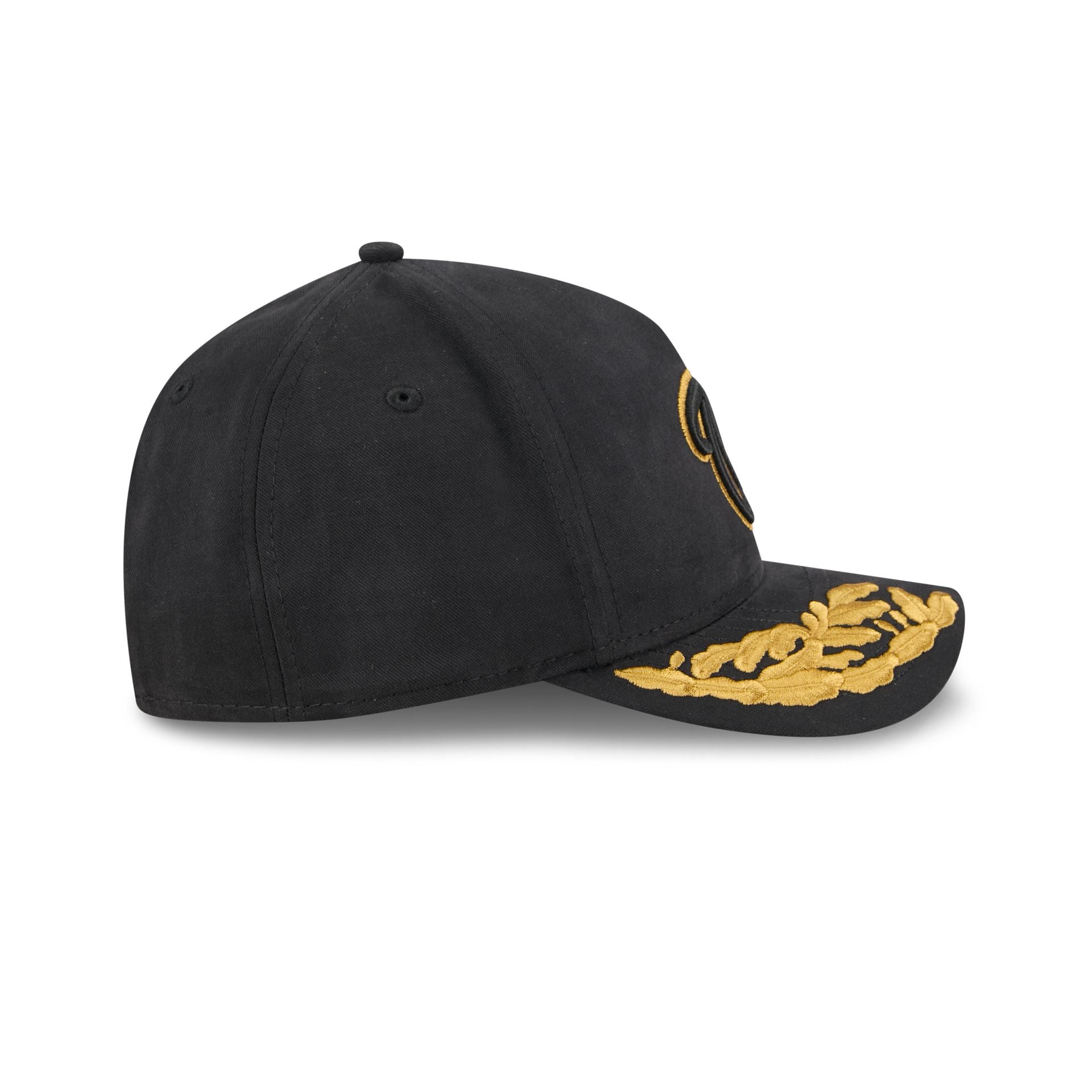 Alpha Industries x Washington Nationals Black 9FORTY M-Crown A-Frame Snapback Hat - Image 5