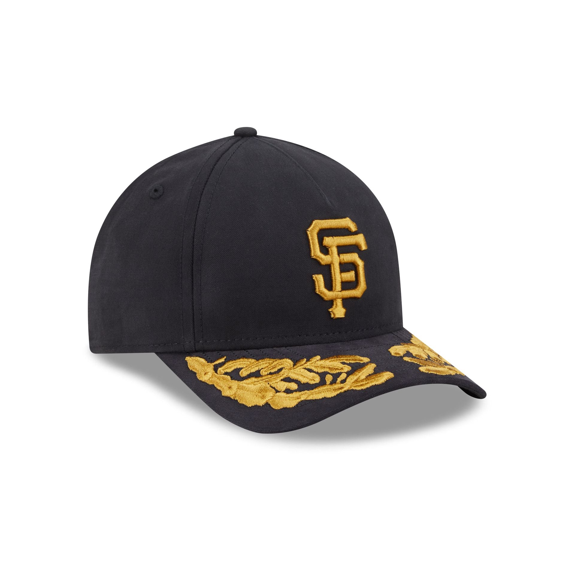 Alpha Industries x San Francisco Giants Black 9FORTY M-Crown A-Frame Snapback Hat - Image 3