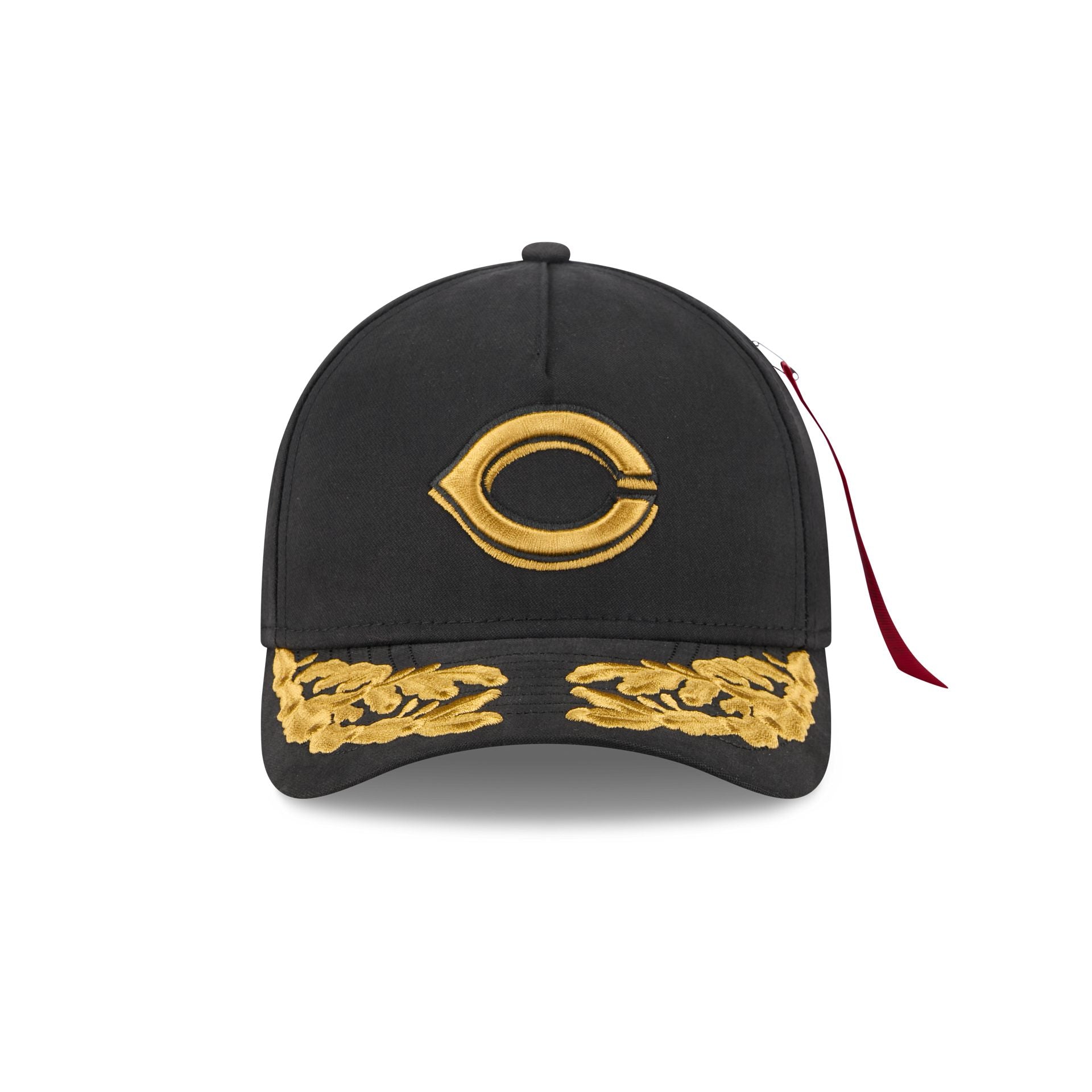 Alpha Industries x Cincinnati Reds Black 9FORTY M-Crown A-Frame Snapback Hat - Image 2