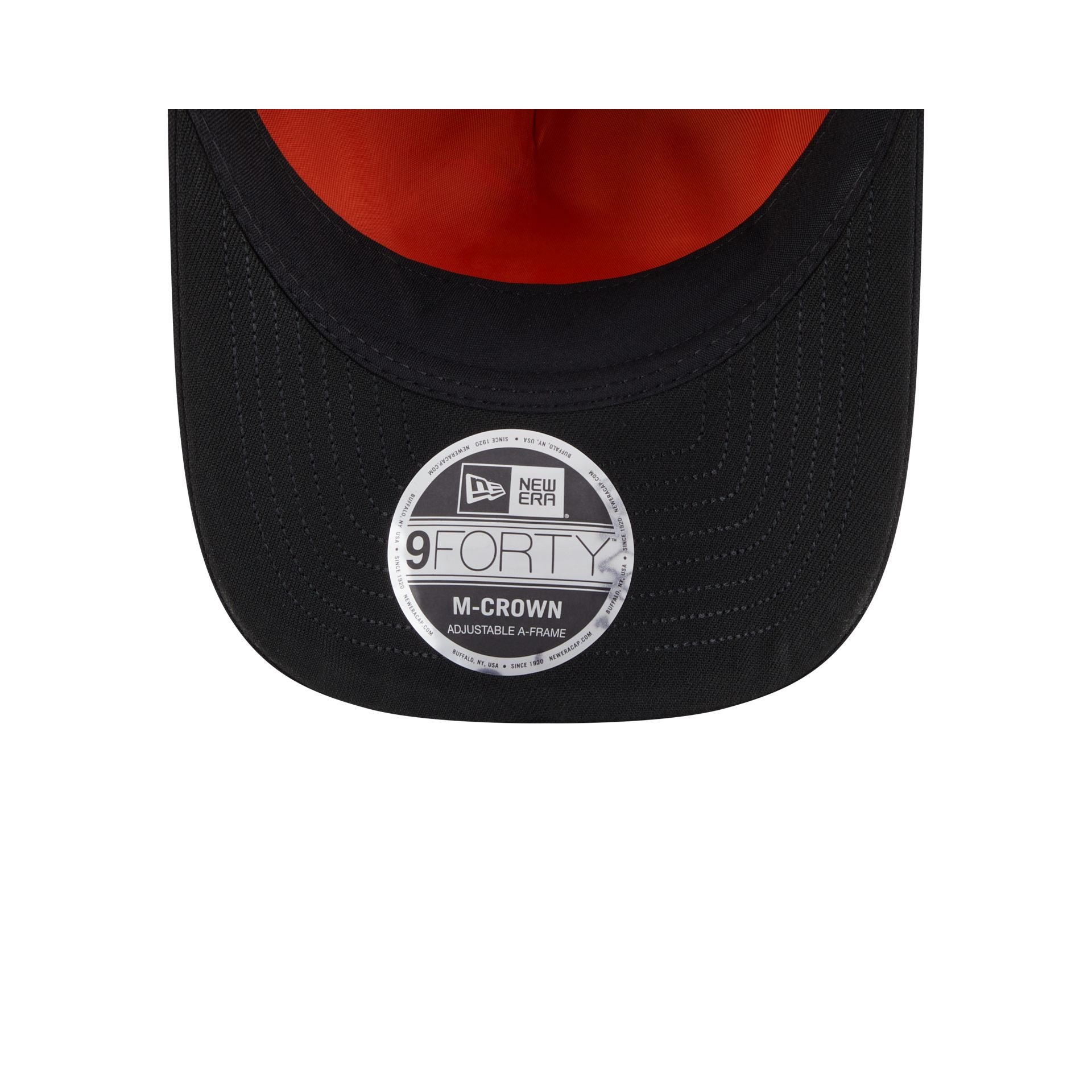 Alpha Industries x Chicago Bears Black 9FORTY M-Crown A-Frame Snapback Hat - Image 7