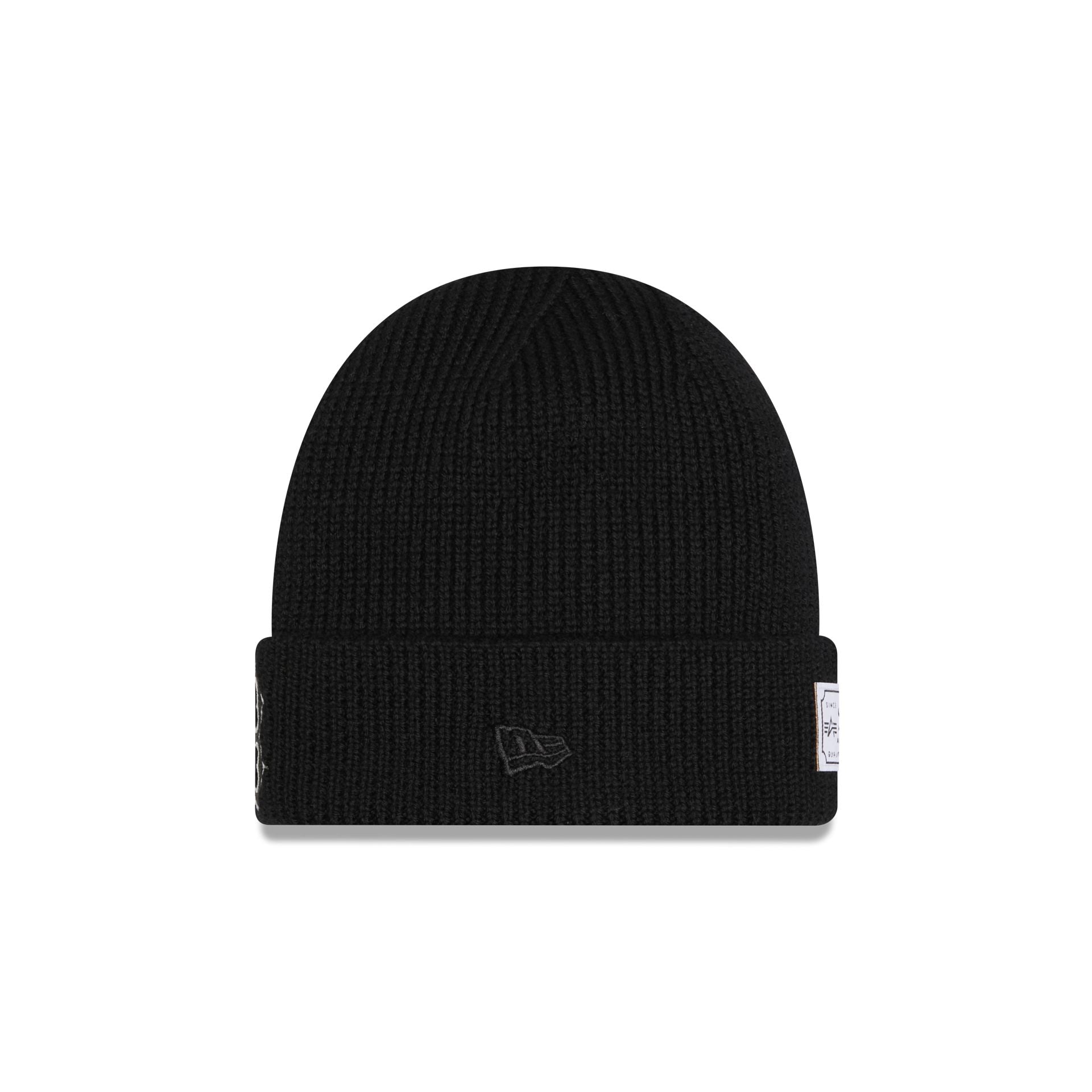 Alpha Industries x Boston Red Sox Black Cuff Knit Hat - Image 2