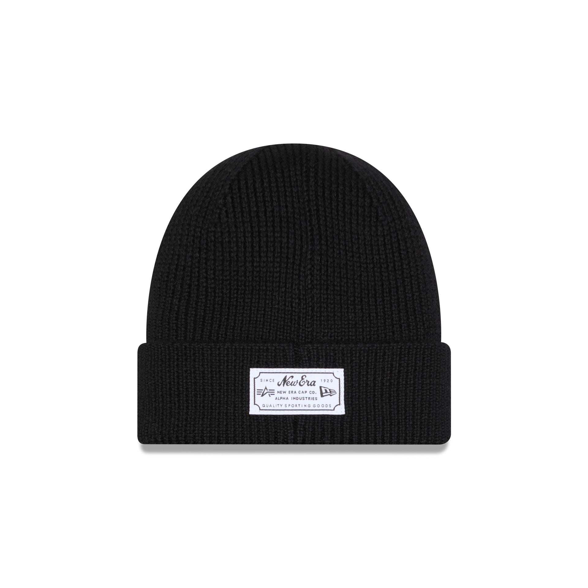 Alpha Industries x Houston Astros Black Cuff Knit Hat - Image 3
