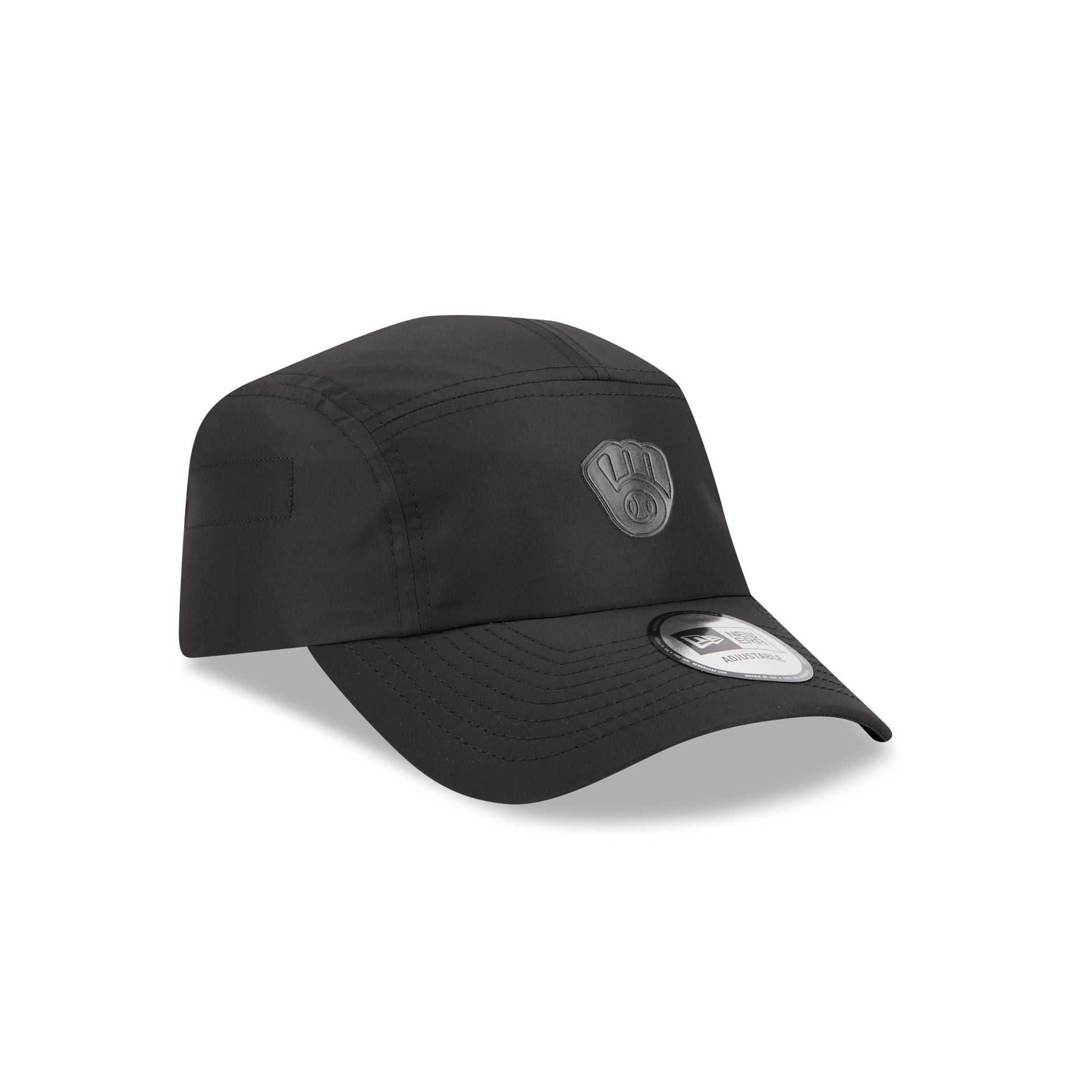Alpha Industries x Milwaukee Brewers Black Runner Adjustable Hat - Image 3