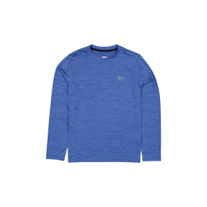 New Era Branded Momentum Training Indigo Long-Sleeve T-Shirt