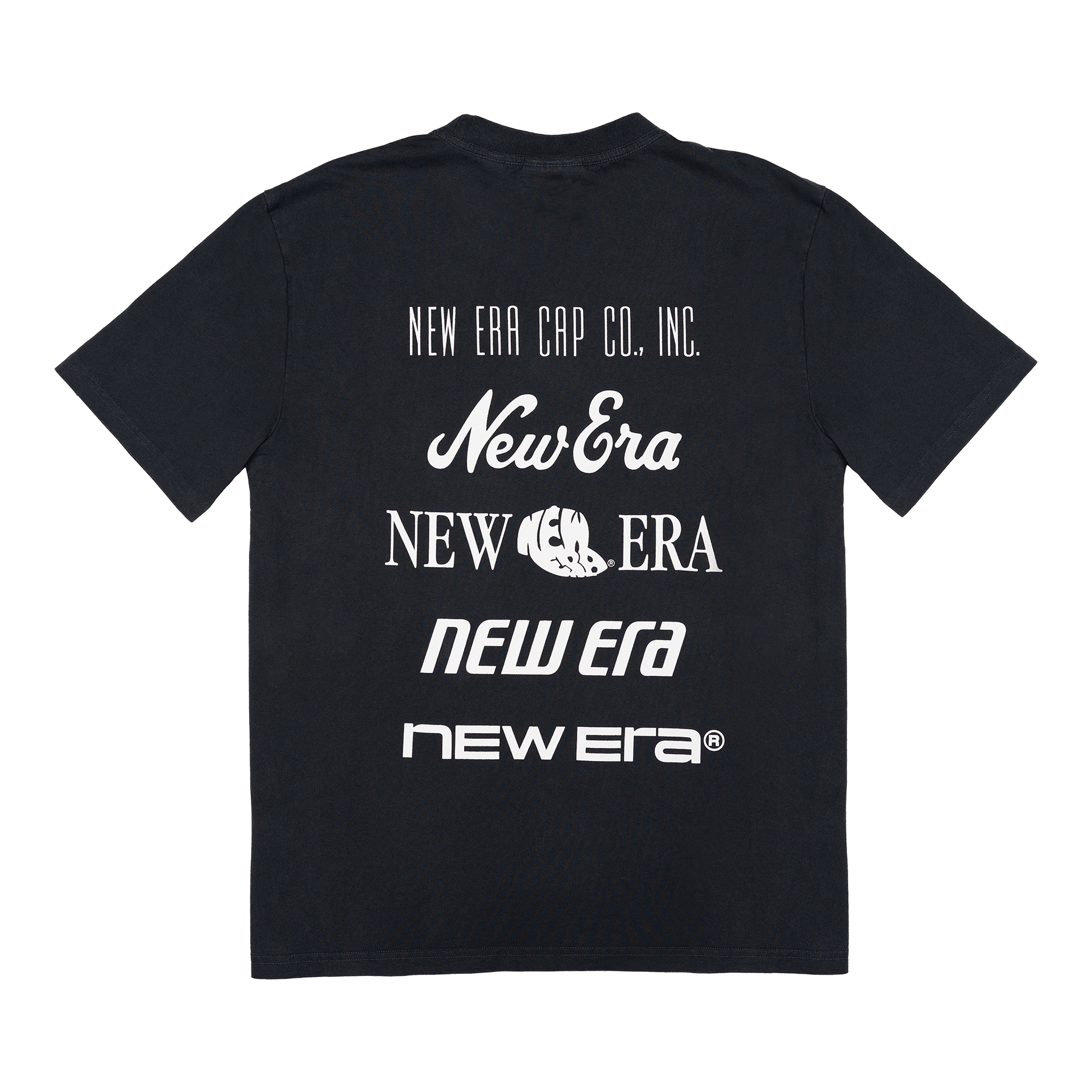 New Era Branded Moniker Black T-Shirt - Image 2