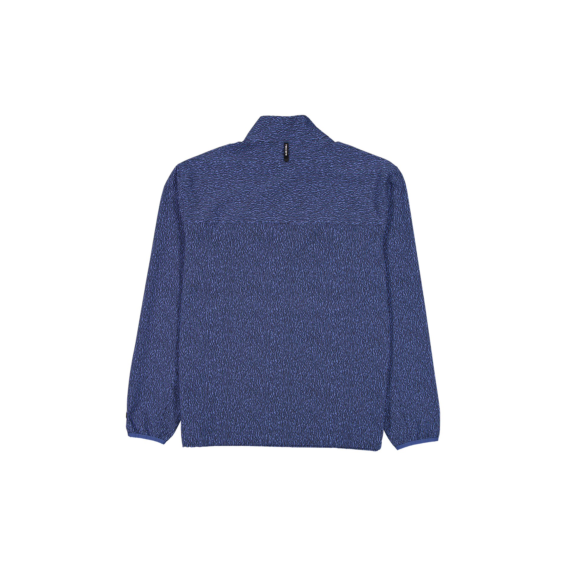 New Era Branded Indigo Bark Print Golf Half-Zip - Image 2