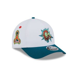 San Jose Earthquakes 2025 Jersey Hook White 9FORTY M-Crown A-Frame Snapback Hat
