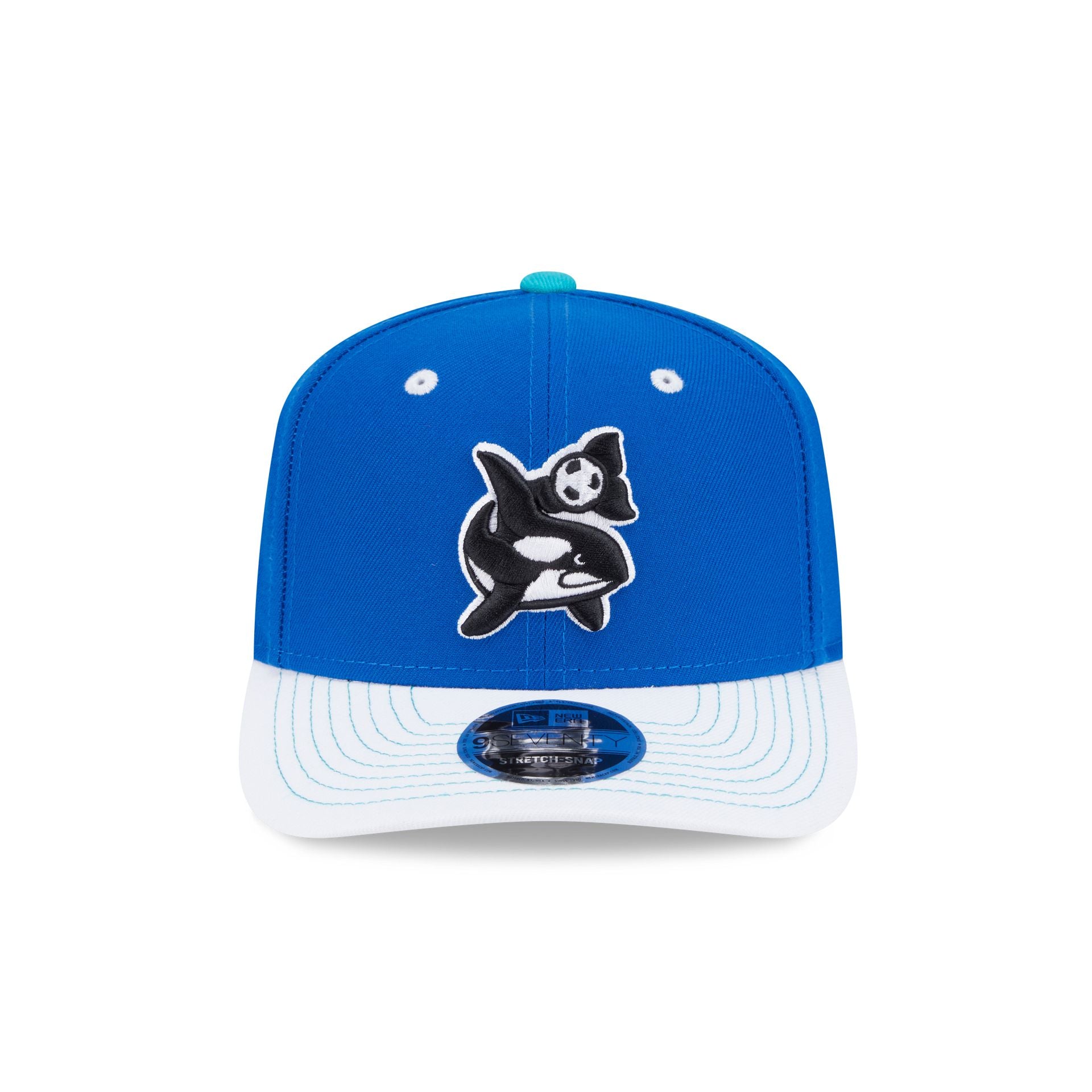 Seattle Sounders 2025 Jersey Hook Blue 9SEVENTY Stretch-Snap Hat - Image 2