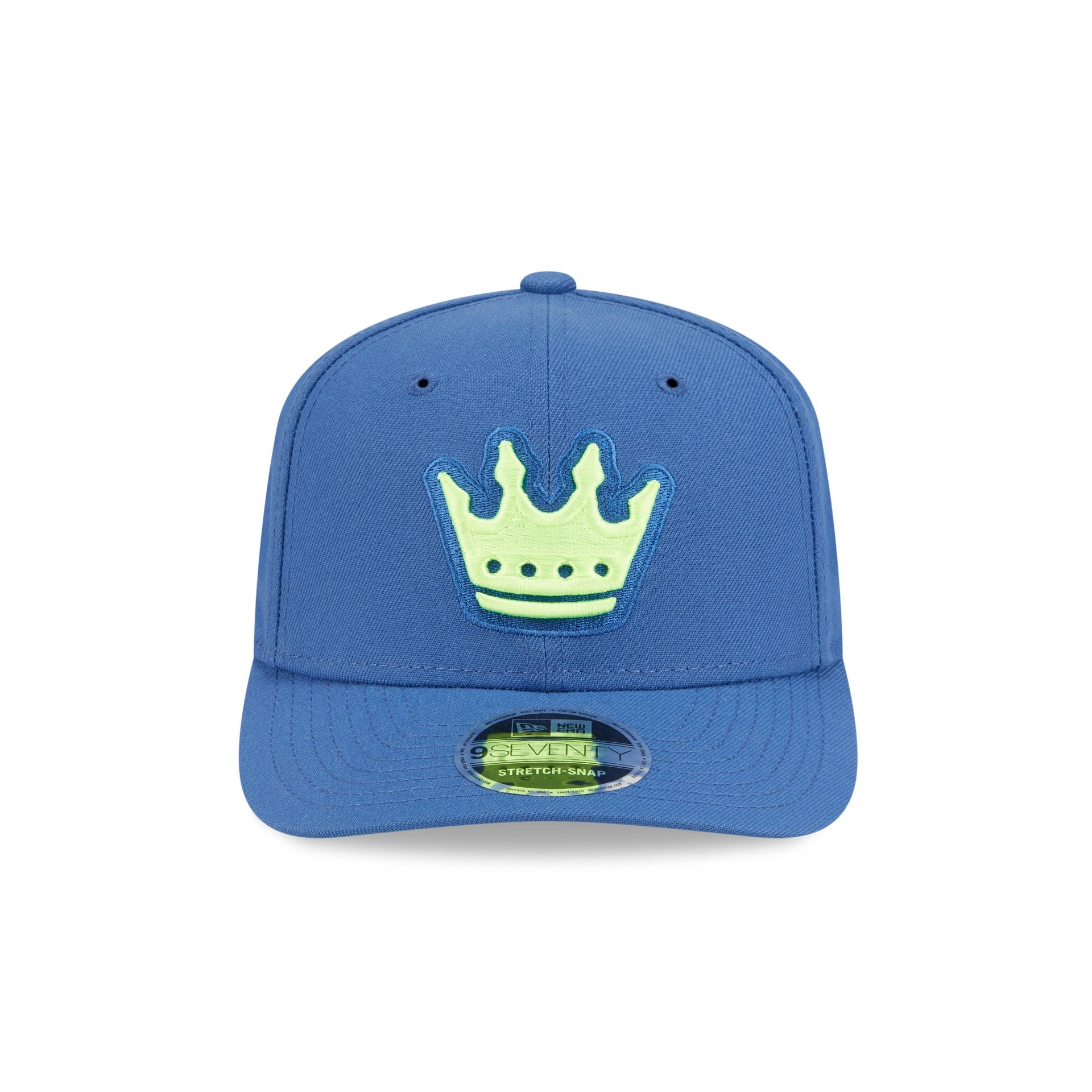 Charlotte FC 2025 Jersey Hook Blue 9SEVENTY Stretch-Snap Hat - Image 2