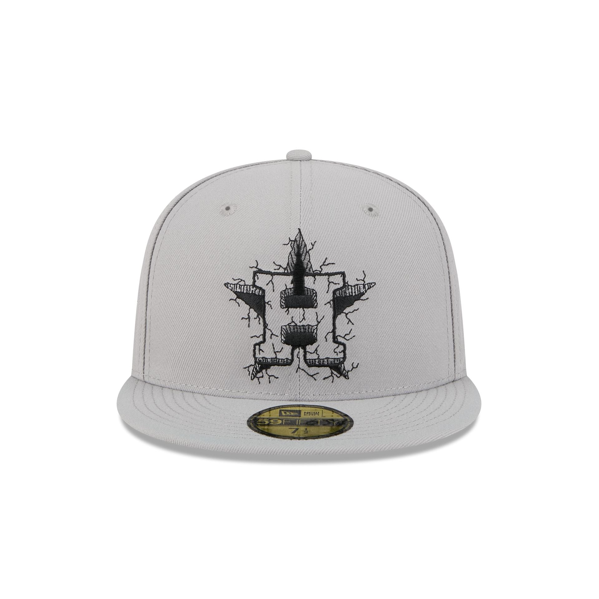 Houston Astros Cracked Cement 59FIFTY Fitted Hat - Image 2