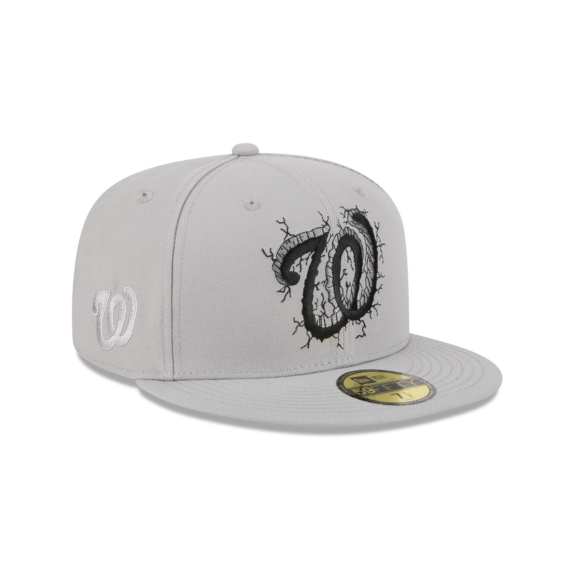 Washington Nationals Cracked Cement 59FIFTY Fitted Hat - Image 3