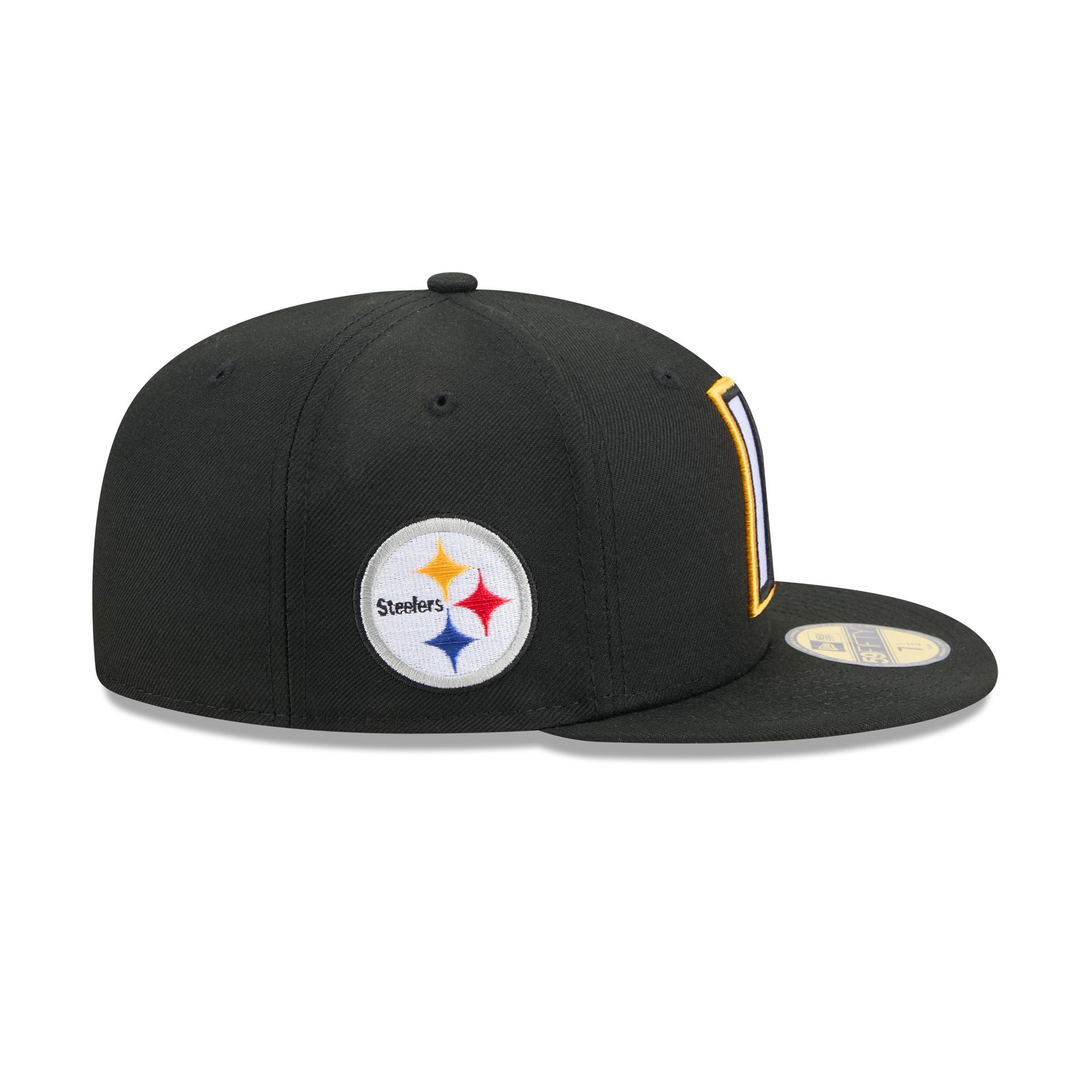 Pittsburgh Steelers Deceptor 59FIFTY Fitted Hat - Image 4