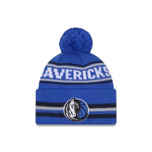 Dallas Mavericks Classic Pom Knit Hat