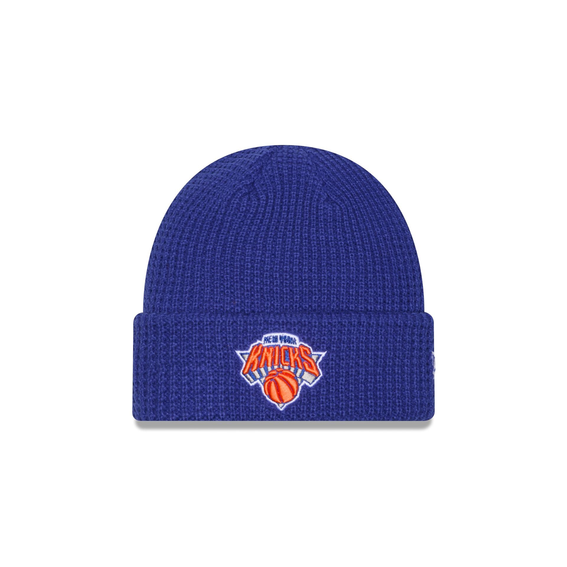 New York Knicks Waffle Stitch Knit Beanie Hat