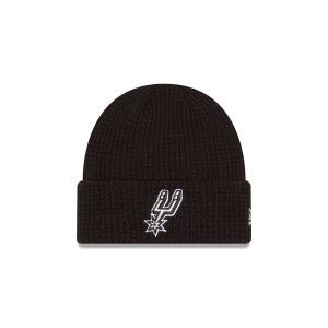 San Antonio Spurs Waffle Stitch Knit Beanie Hat