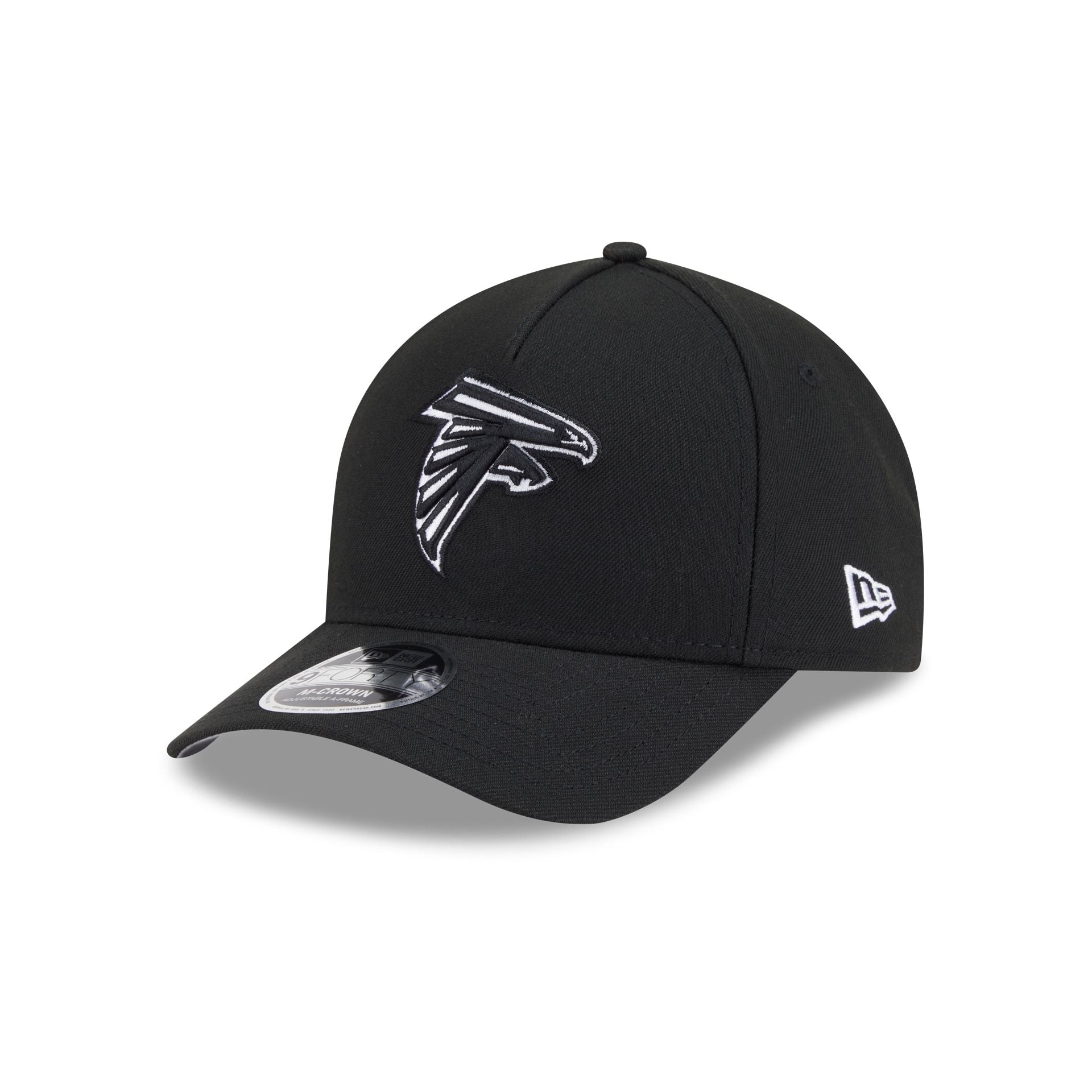 Atlanta Falcons Black & White 9FORTY M-Crown A-Frame Snapback Hat