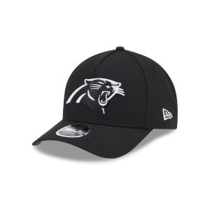 Carolina Panthers Black & White 9FORTY M-Crown A-Frame Snapback Hat