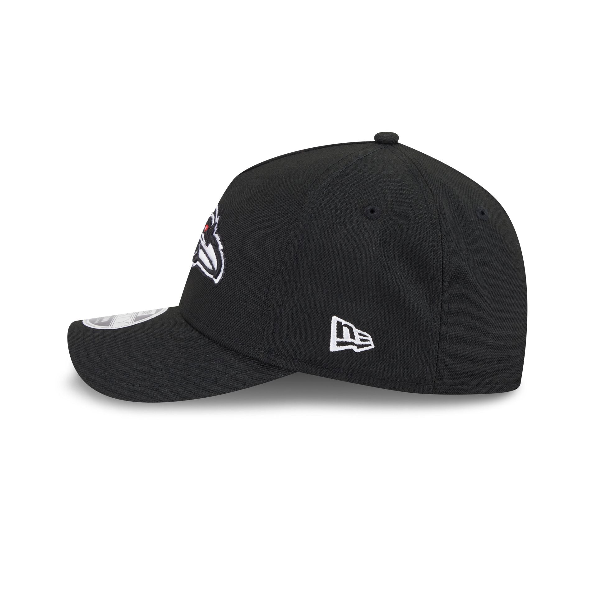 Baltimore Ravens Black & White 9FORTY M-Crown A-Frame Snapback Hat - Image 4