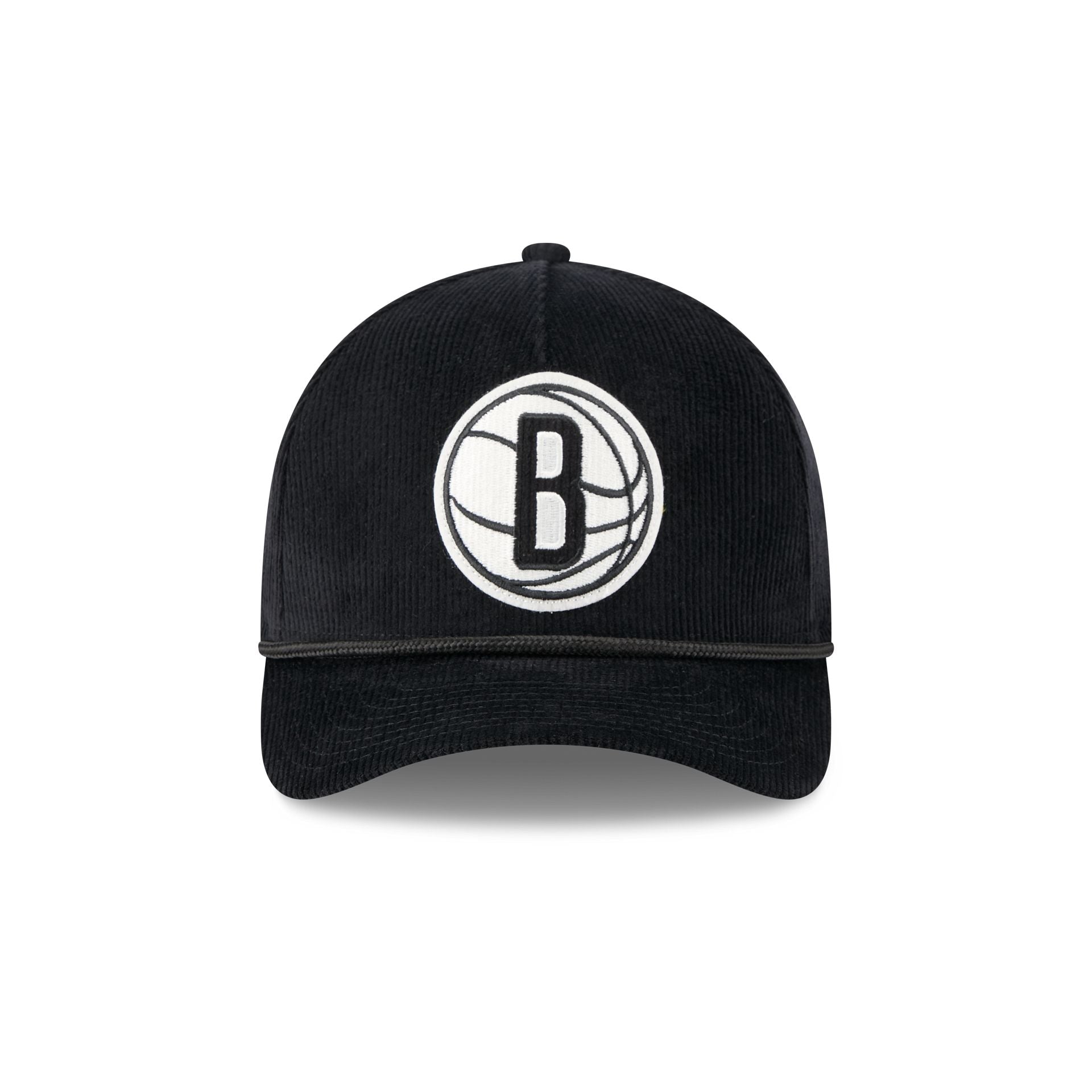 Brooklyn Nets Corduroy 9FORTY M-Crown A-Frame Snapback Hat - Image 2
