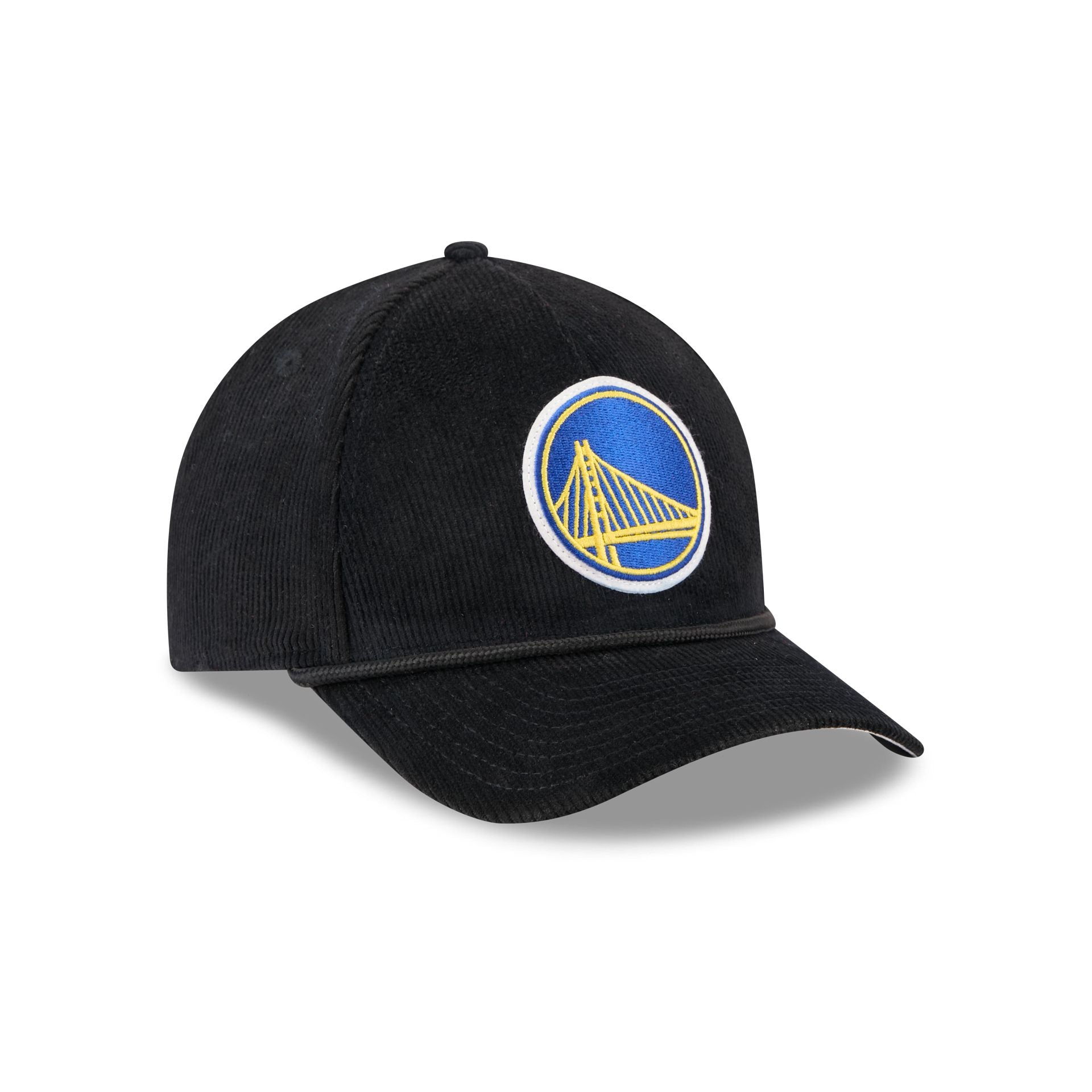Golden State Warriors Corduroy 9FORTY M-Crown A-Frame Snapback Hat - Image 3