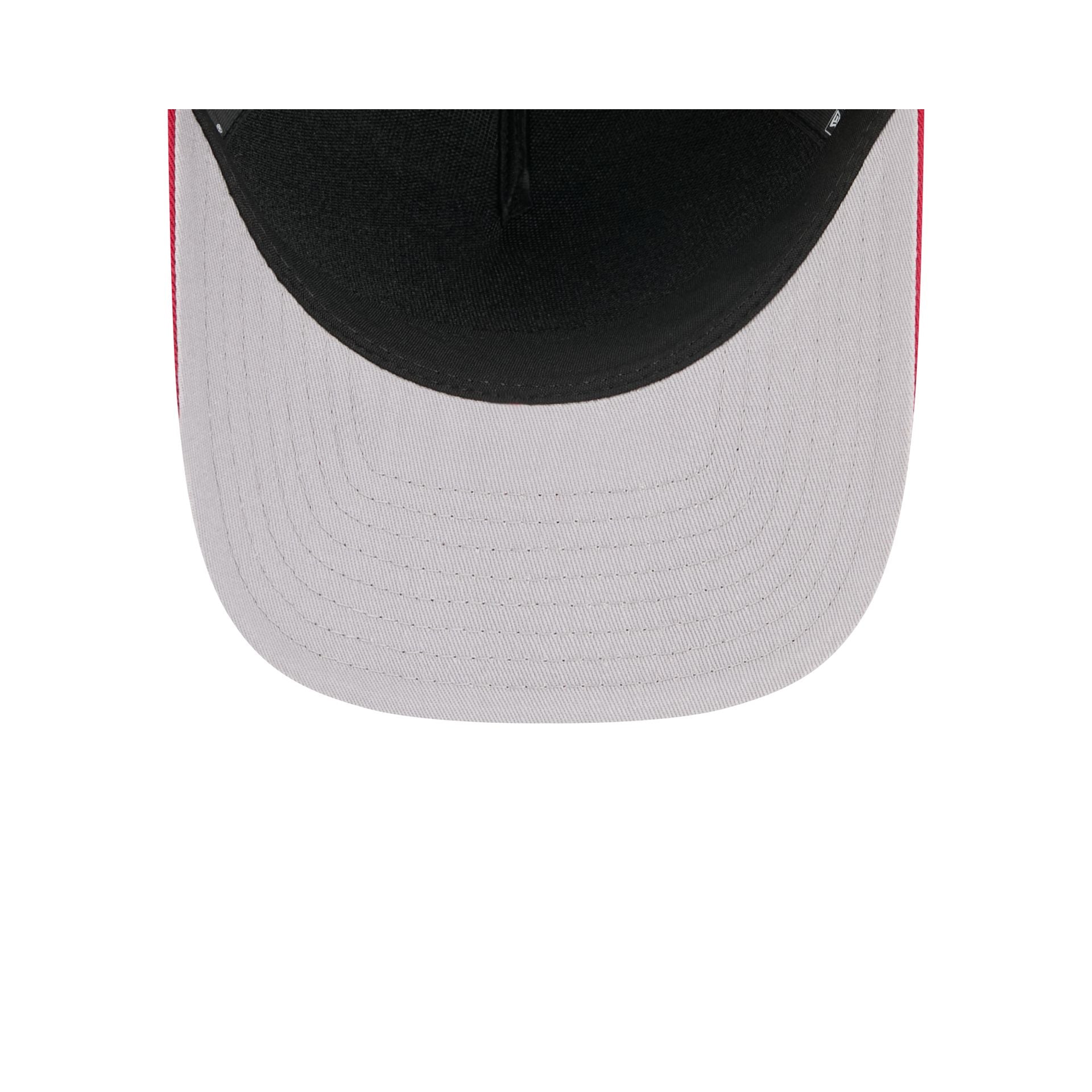 Miami Heat Arch 9FORTY M-Crown A-Frame Snapback Hat - Image 7