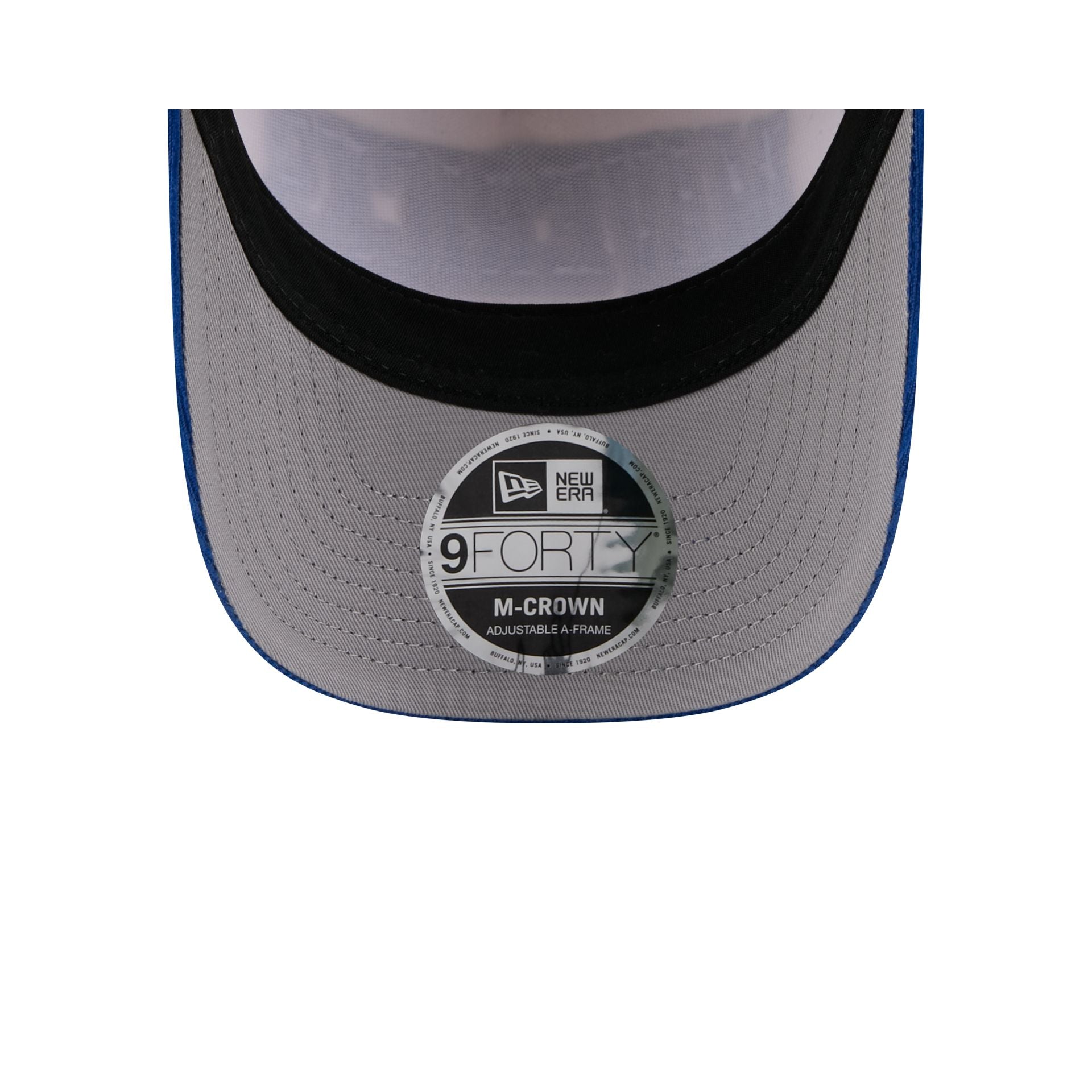 Dallas Mavericks Stacked Corduroy 9FORTY M-Crown A-Frame Snapback Hat - Image 7