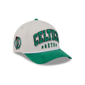 Boston Celtics Stacked Corduroy 9FORTY M-Crown A-Frame Snapback Hat