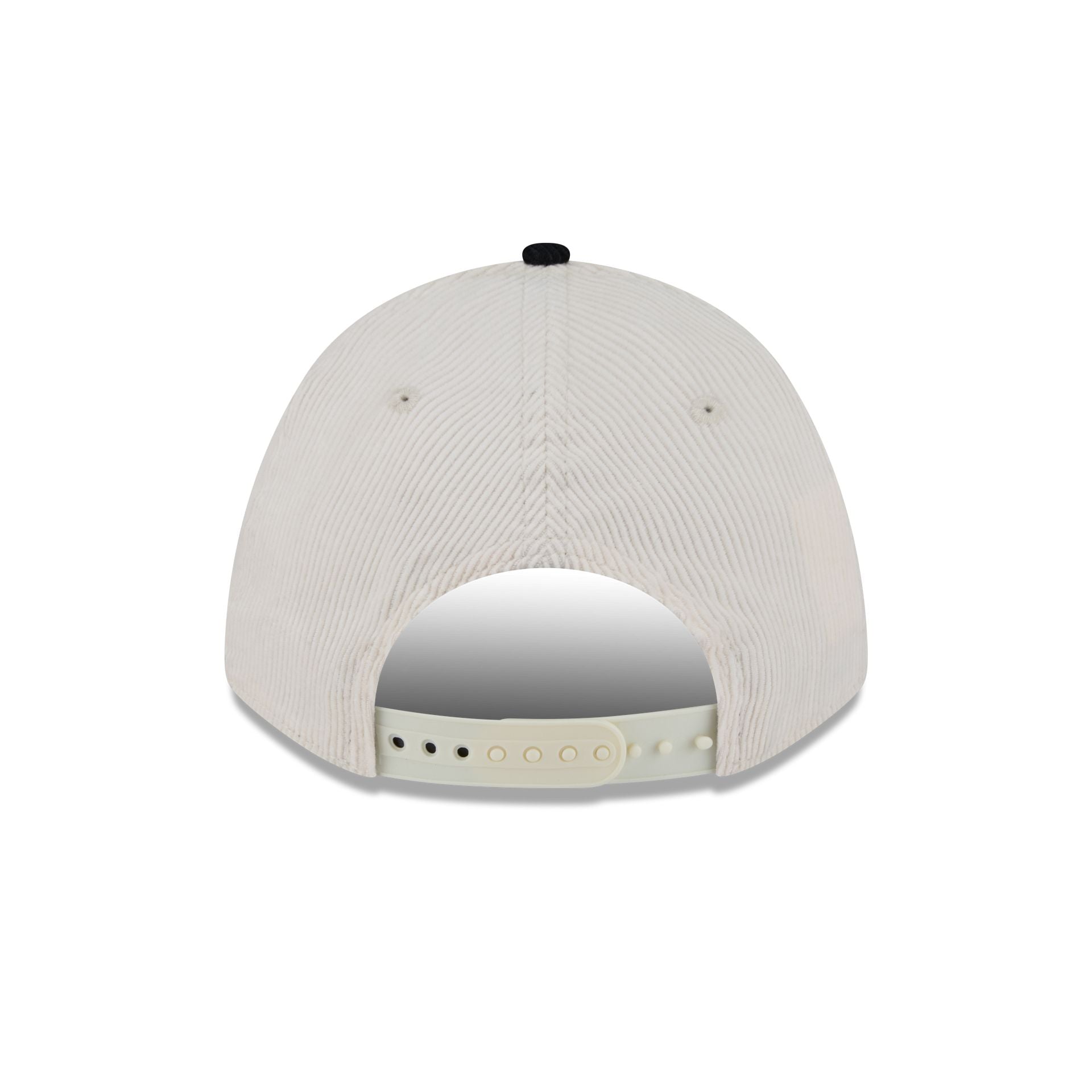 Brooklyn Nets Stacked Corduroy 9FORTY M-Crown A-Frame Snapback Hat - Image 6