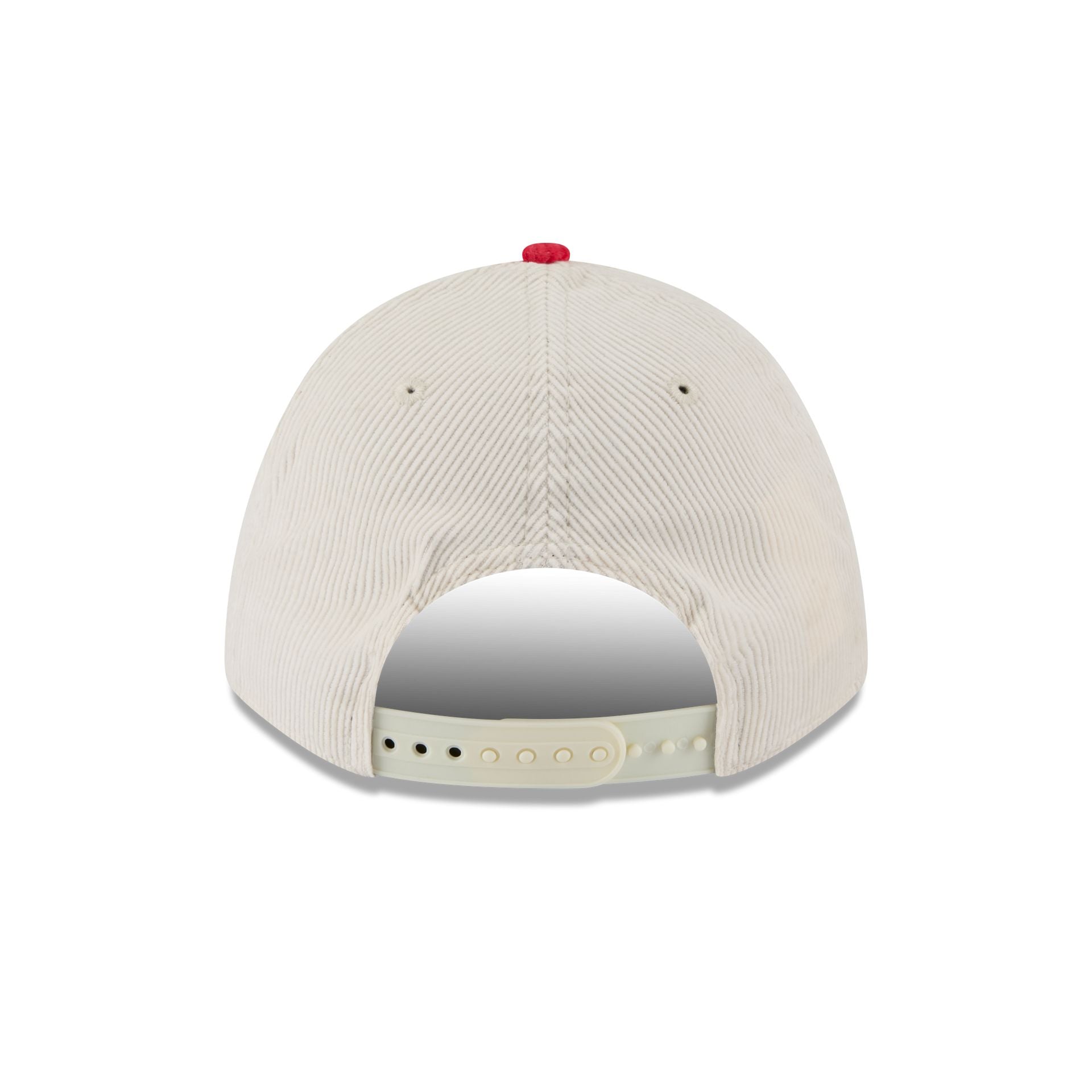 Toronto Raptors Stacked Corduroy 9FORTY M-Crown A-Frame Snapback Hat - Image 6