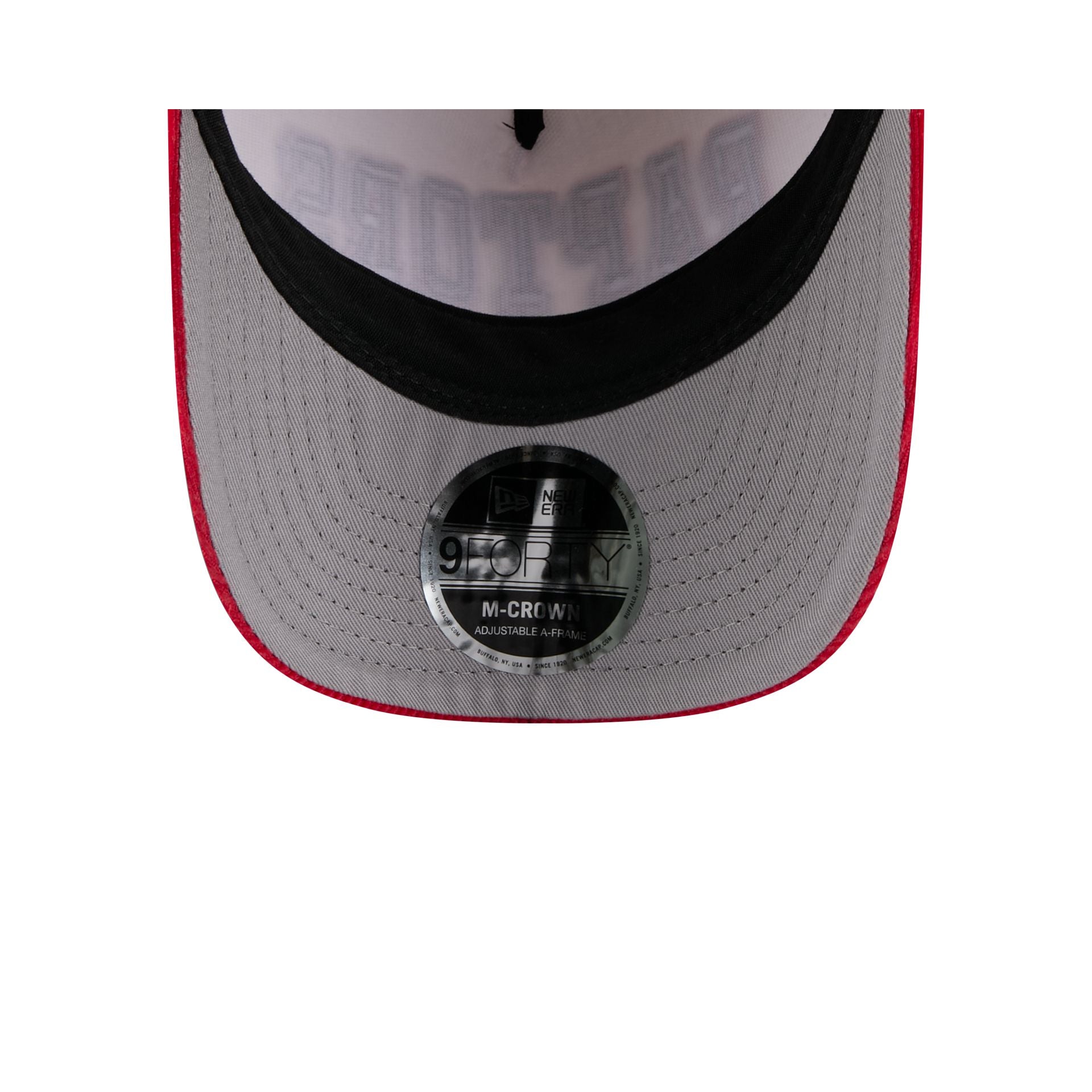 Toronto Raptors Stacked Corduroy 9FORTY M-Crown A-Frame Snapback Hat - Image 7
