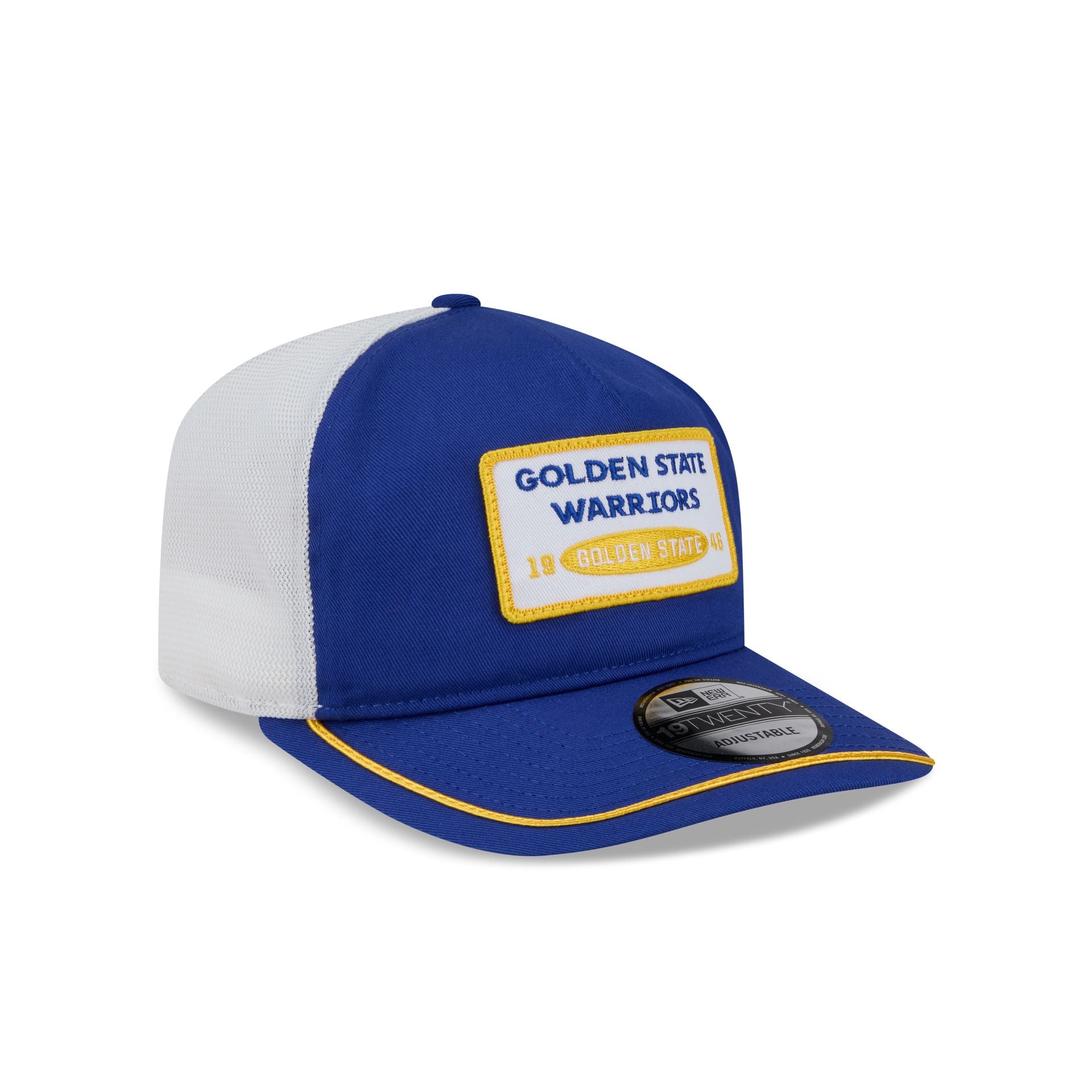 Golden State Warriors Patch 19TWENTY Trucker Hat - Image 3
