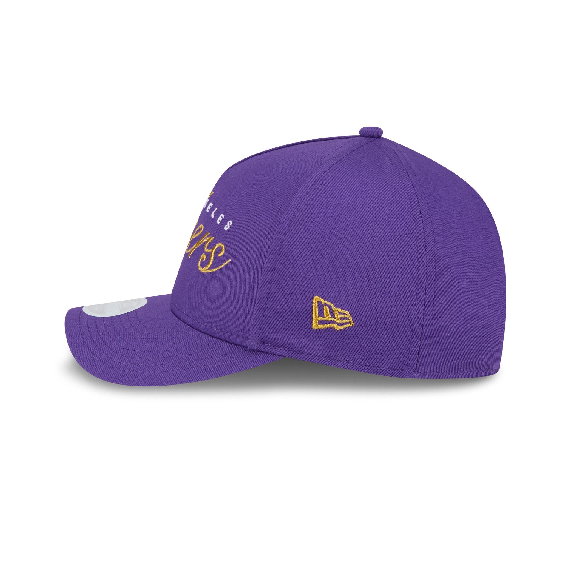 Los Angeles Lakers Metallic Women's 9FORTY M-Crown A-Frame Snapback Hat - Image 4