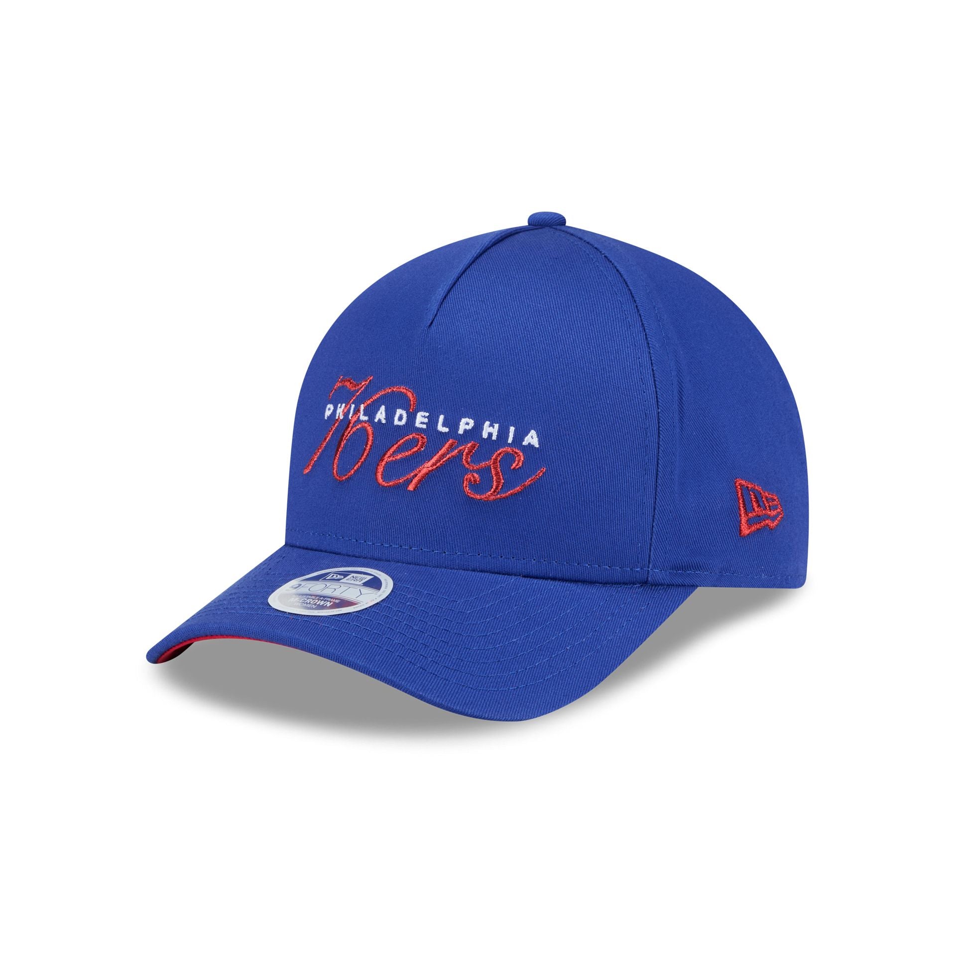 Philadelphia 76ers Metallic Women's 9FORTY M-Crown A-Frame Snapback Hat