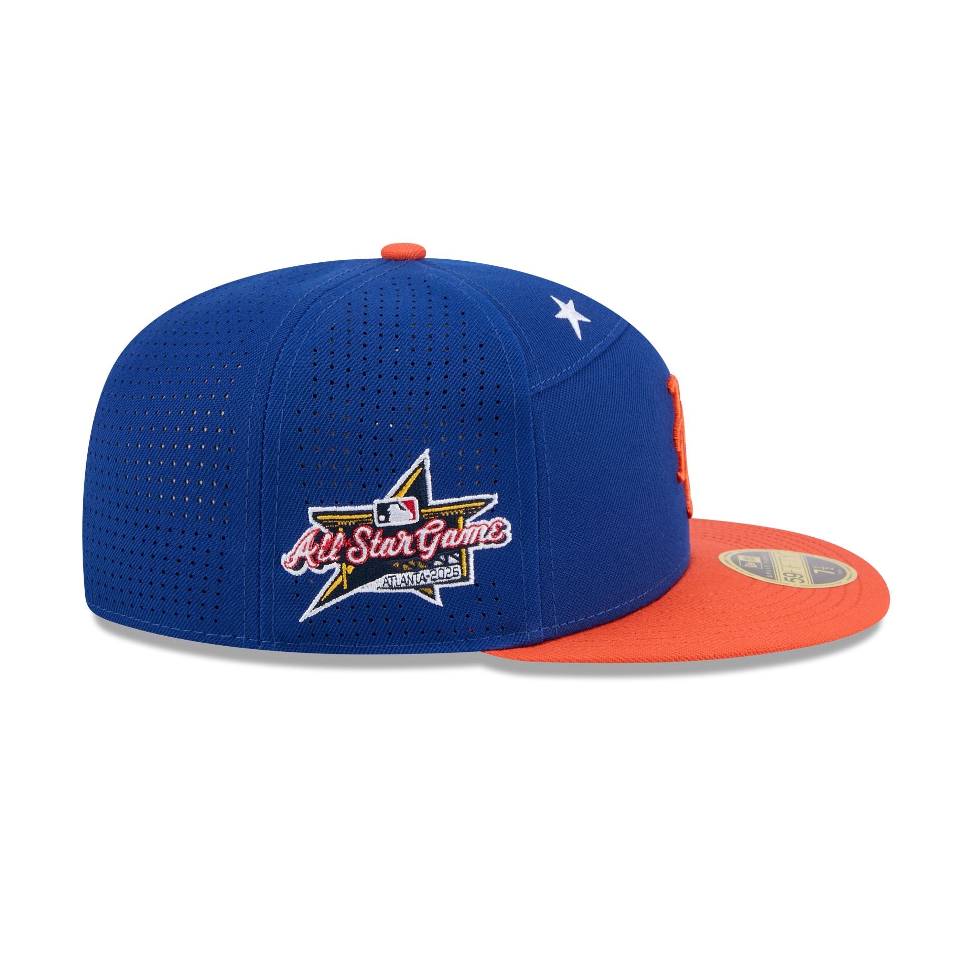 New York Mets 2025 All-Star Game Split Panel 59FIFTY Fitted Hat - Image 4