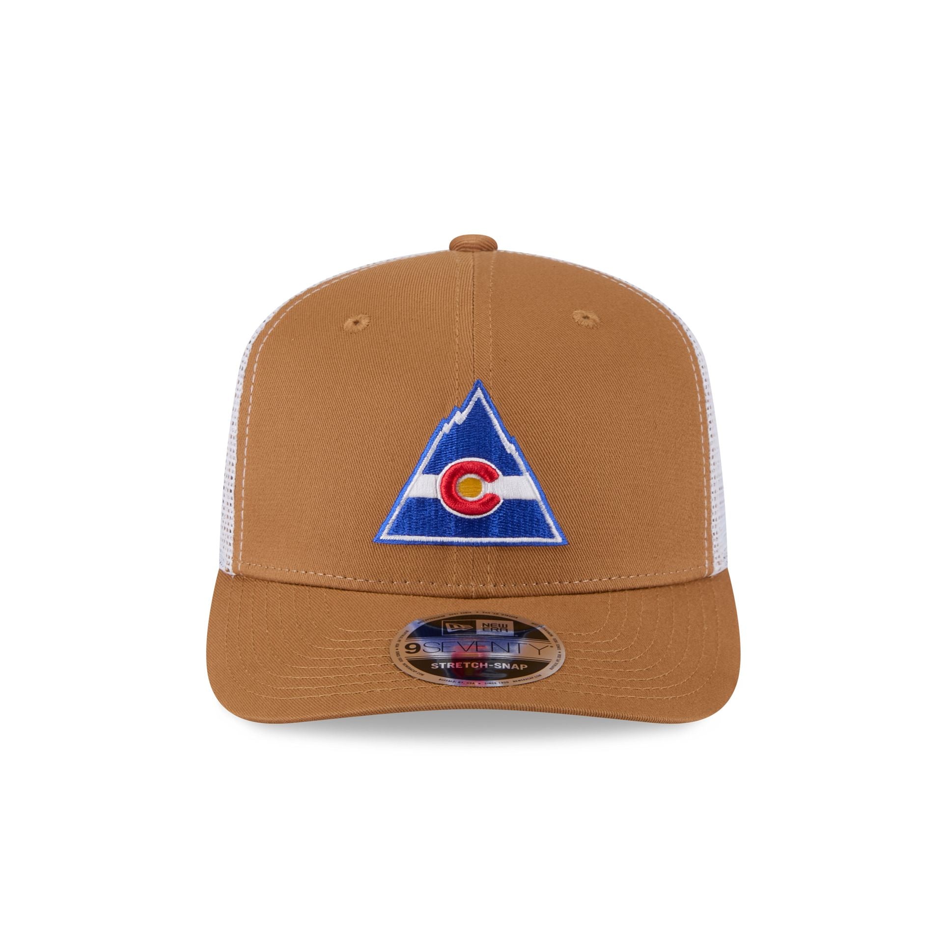 Colorado Rockies Bronze 9SEVENTY Trucker Hat - Image 2