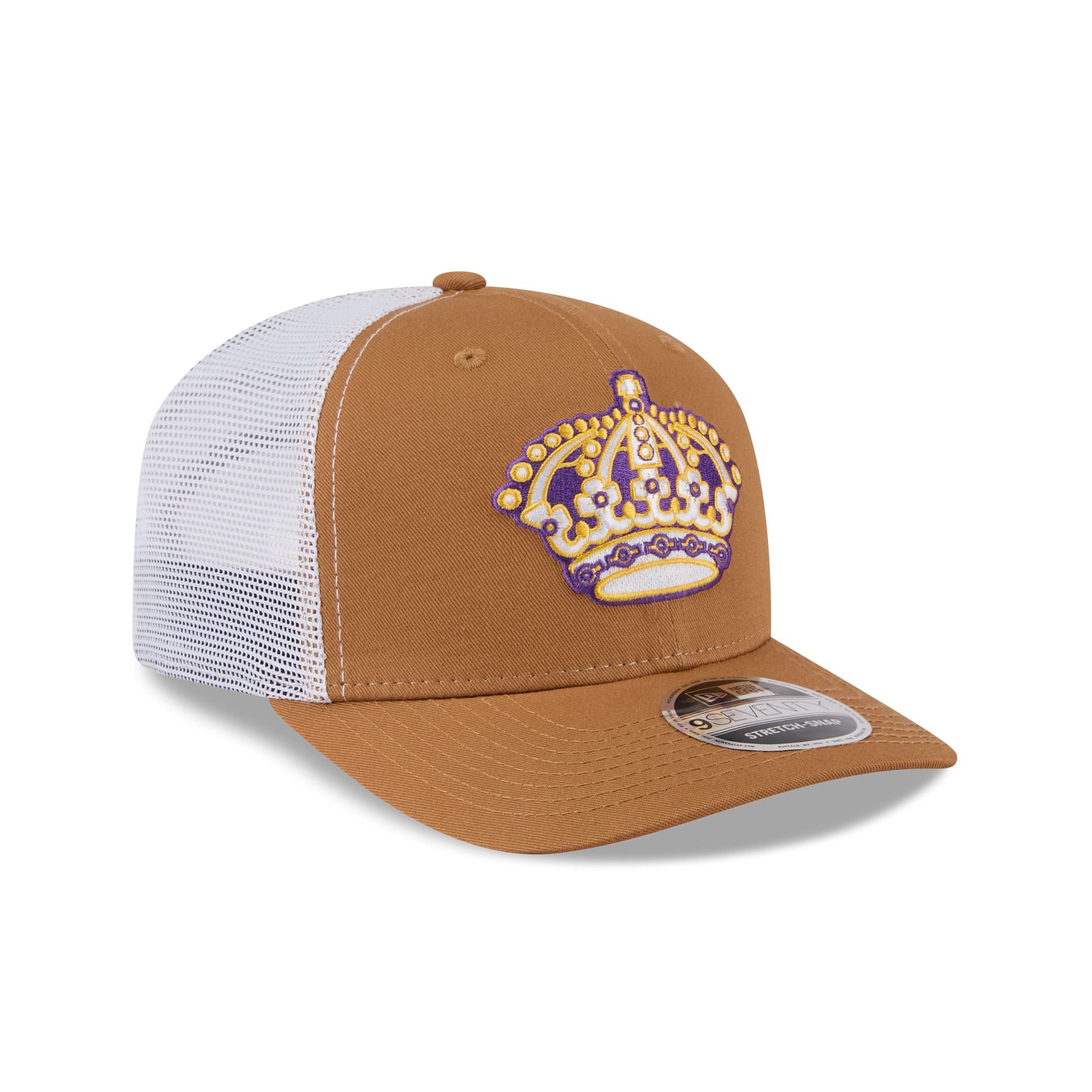 Los Angeles Kings Bronze 9SEVENTY Trucker Hat - Image 3