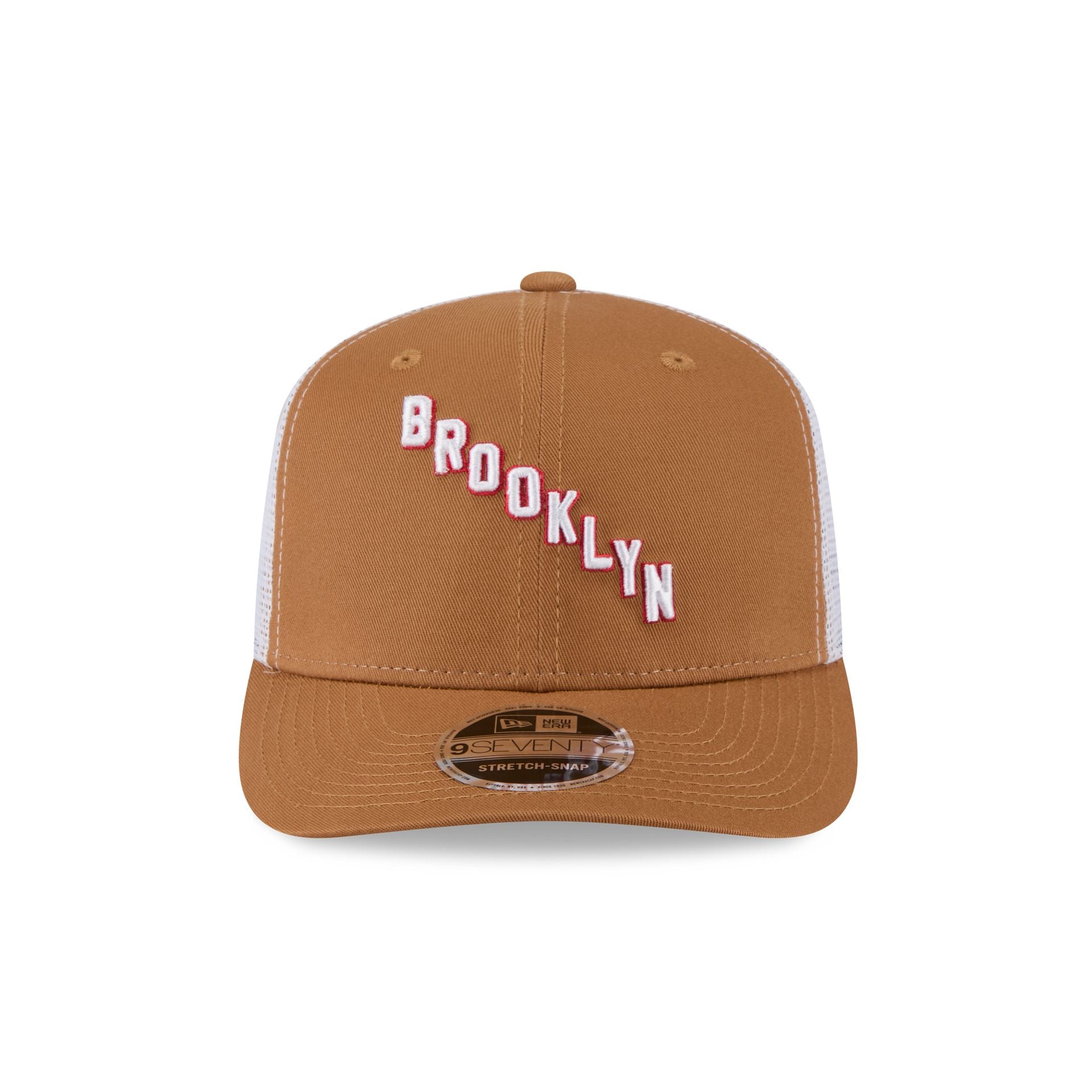 Brooklyn Americans Bronze 9SEVENTY Trucker Hat - Image 2
