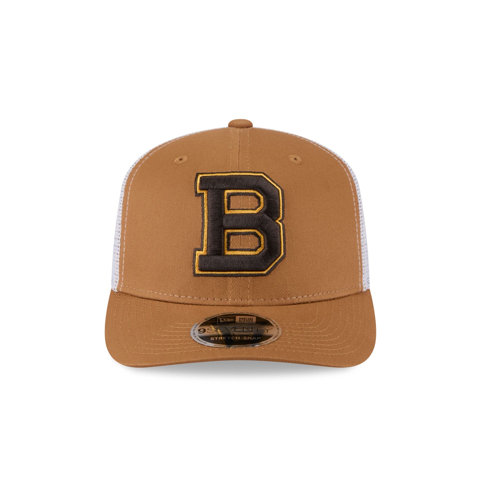 Boston Bruins Bronze 9SEVENTY Trucker Hat - Image 2